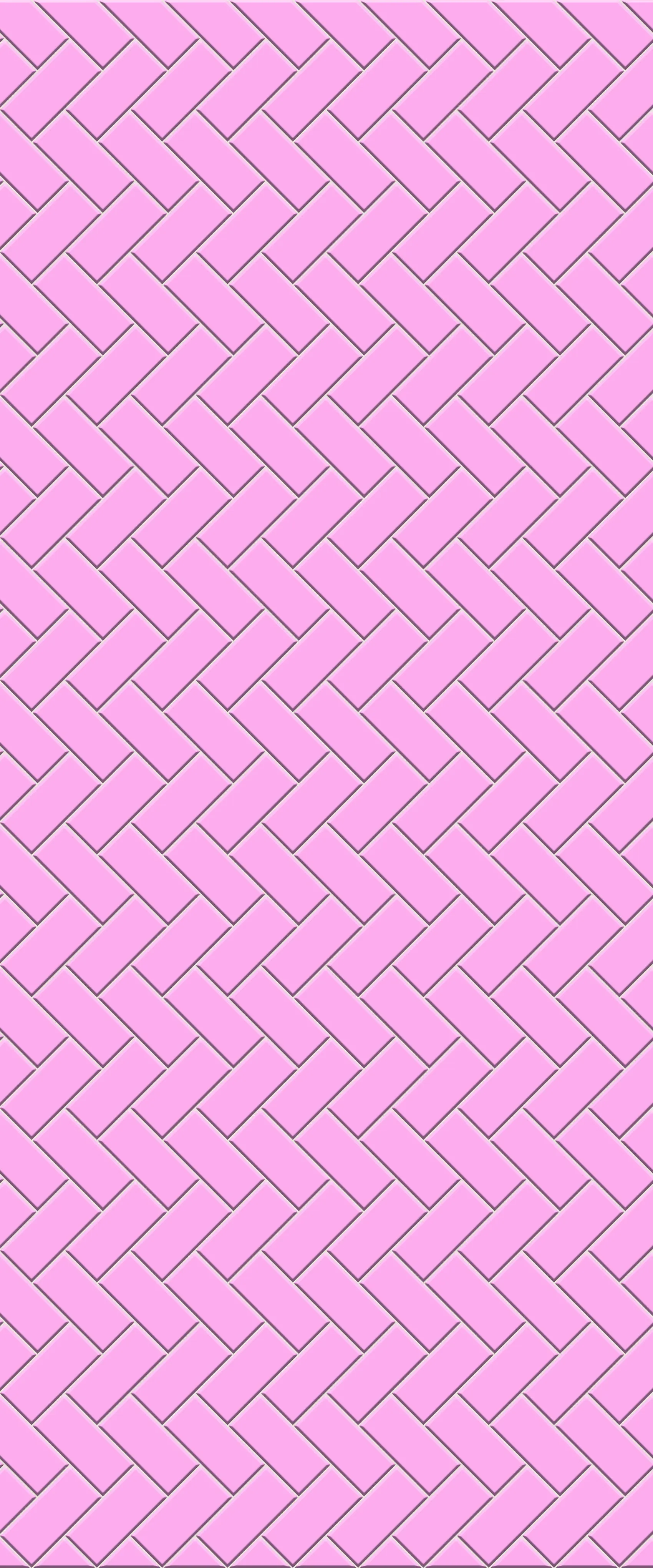 Pink Diagonal Herringbone Tile Acrylic Shower Panel 2440mm x 1220mm ( 3mm Thick)