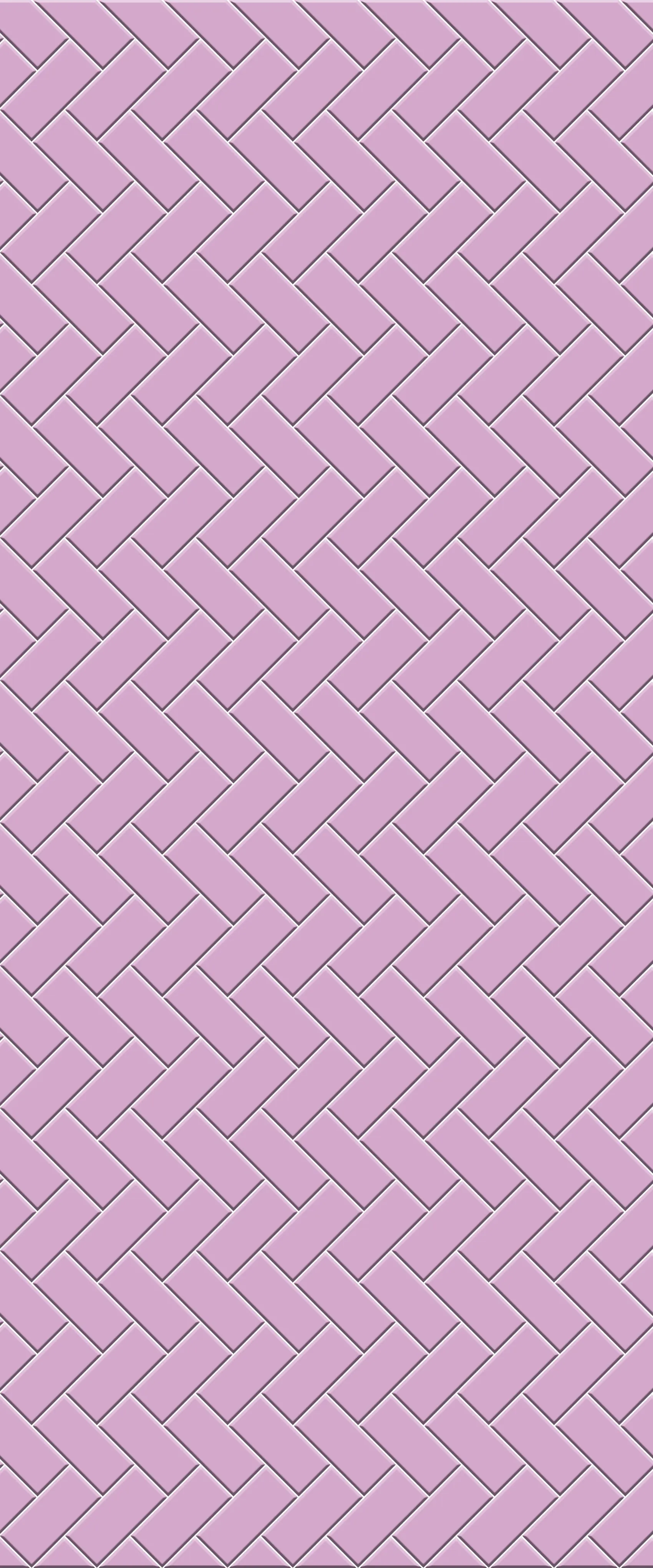 Pink Diagonal Herringbone Tile Acrylic Shower Panel 2440mm x 1220mm ( 3mm Thick)