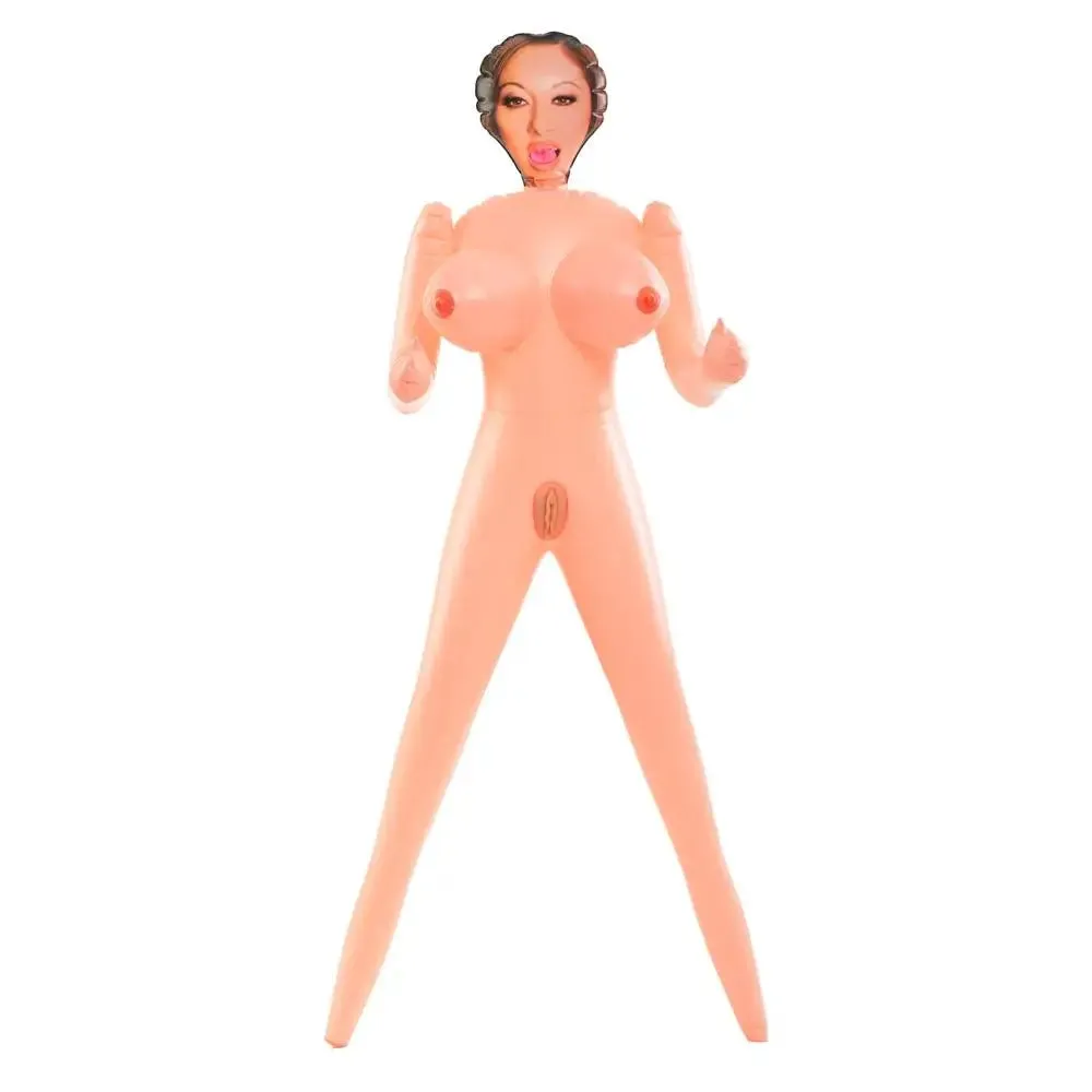 Pipedream Life-size Inflatable Blow-up Sex Love Doll with 3 Pleasure Holes