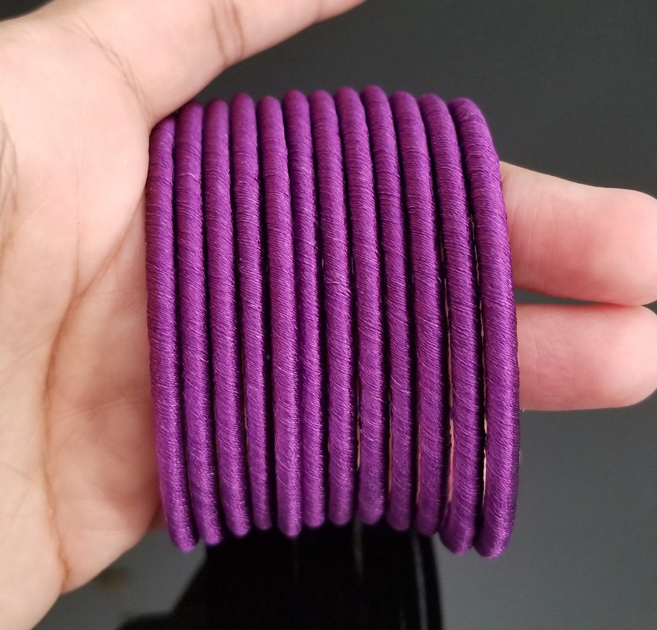 Plain Silk Thread Bangles 1713
