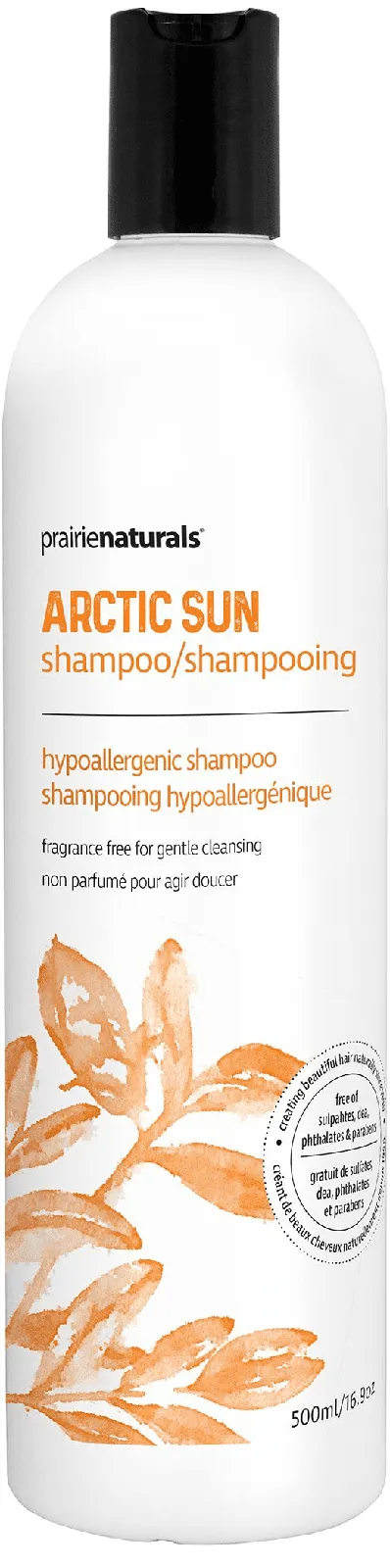 Prairie Naturals Arctic Sun Hypoallergenic Shampoo (500 mL)