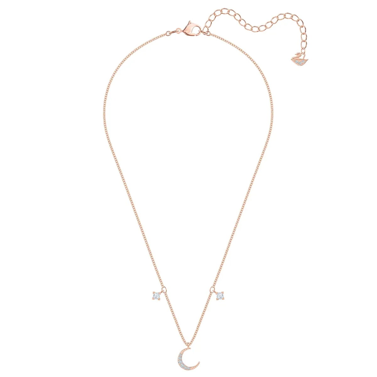 Prosperity Multi-Colored Rose-Gold Tone Plated Pendant Necklace