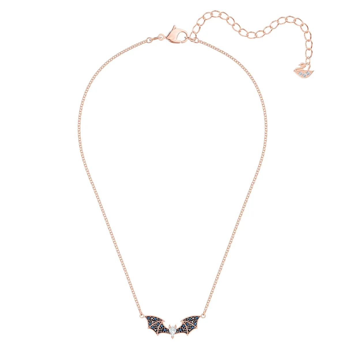 Prosperity Multi-Colored Rose-Gold Tone Plated Pendant Necklace
