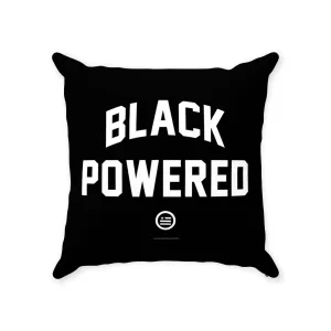 "Energy I Be On AKA Black Powered" Throw Pillows
