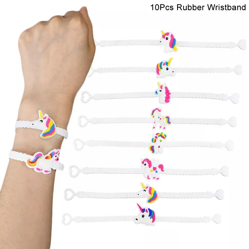 Rainbow Unicorn Balloon Set 32 inch Number Foil Balloons Kids Unicorn Theme Birthday Party Decorations Baby Shower