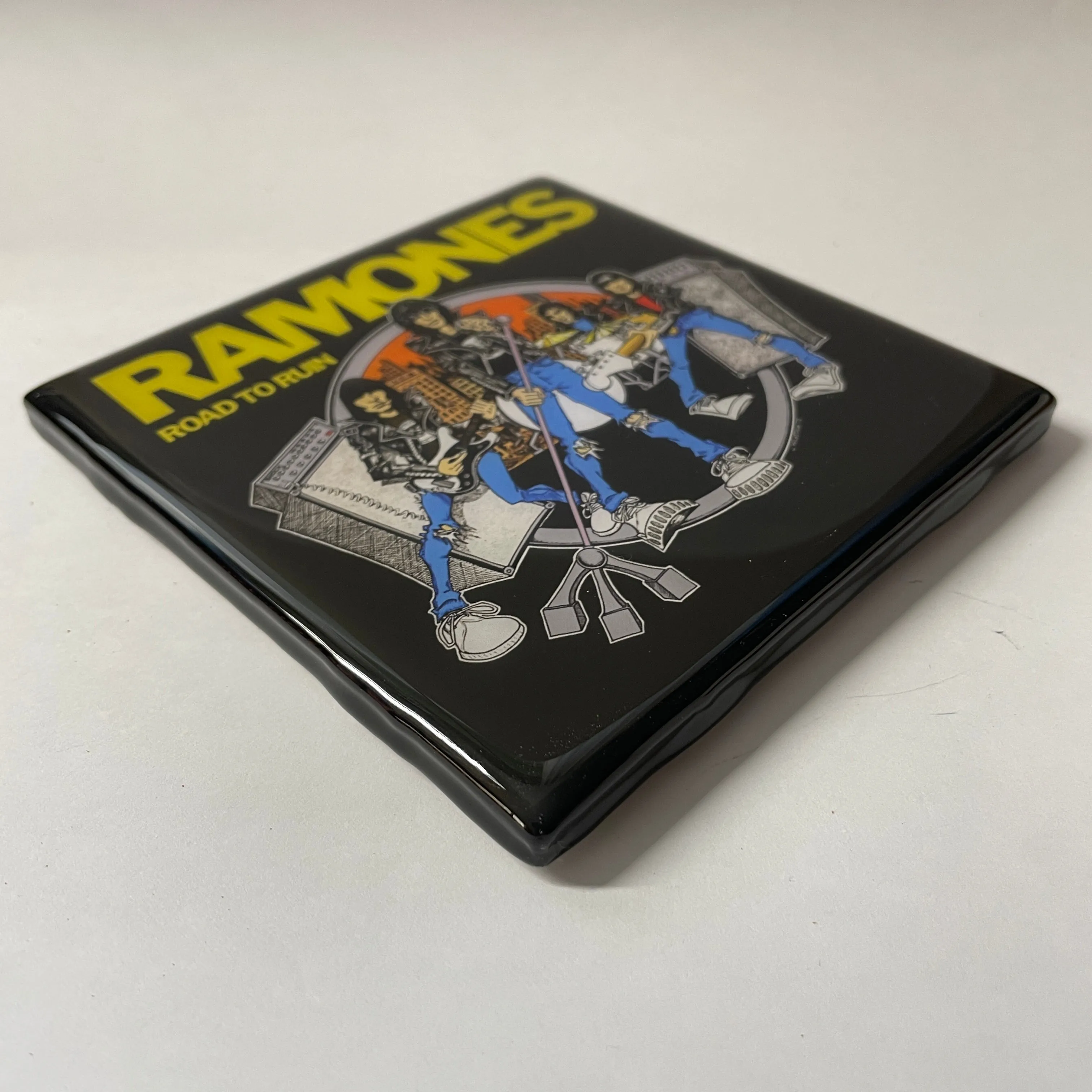 RAMONES Road To Ruin Coaster Custom Ceramic Tile