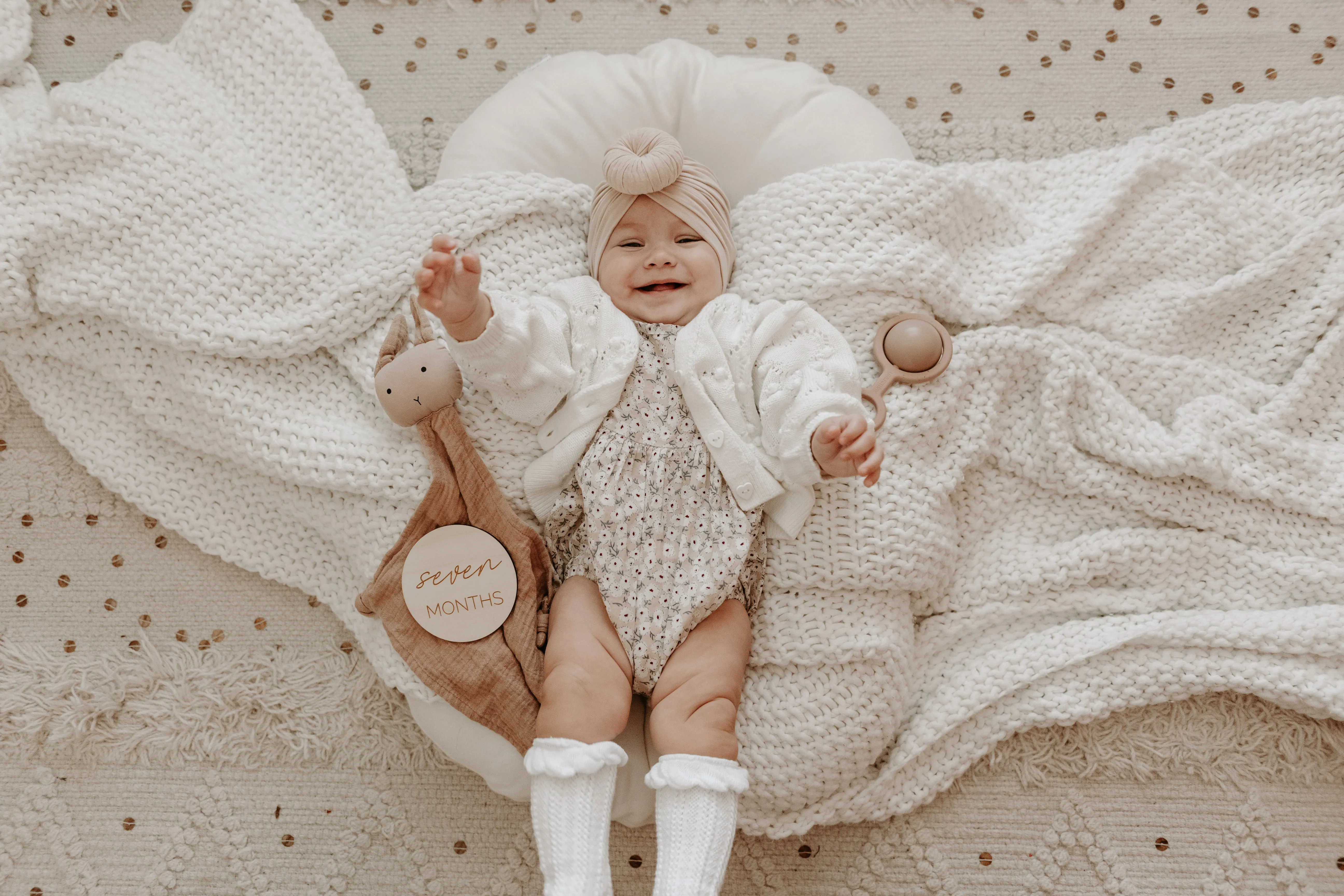 Rattle Toy  - Ora | Beige