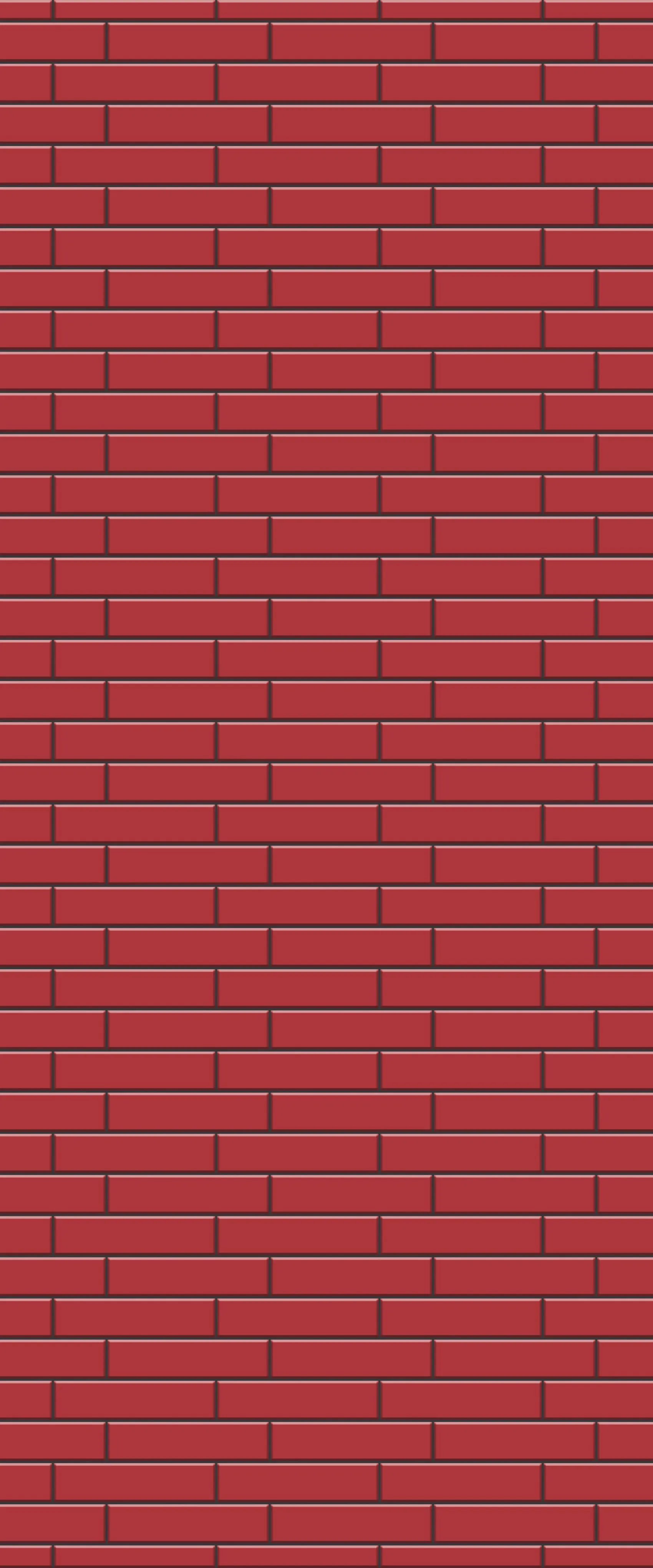 Red Brick Slip Tile Acrylic Shower Wall Panel 2440mm x 1220mm ( 3mm Thick)