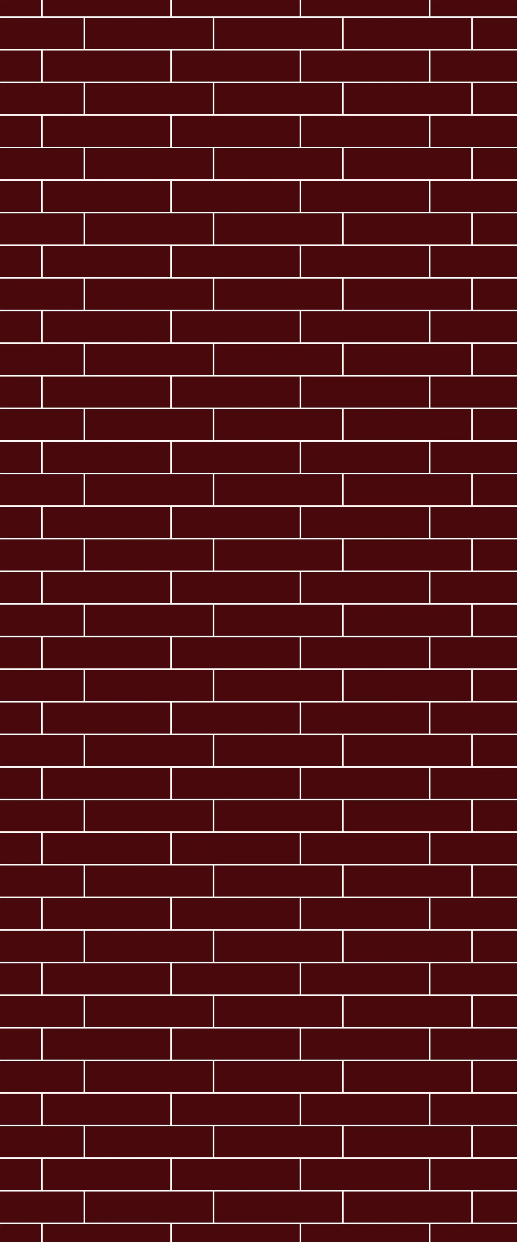 Red Brick Slip Tile Acrylic Shower Wall Panel 2440mm x 1220mm ( 3mm Thick)