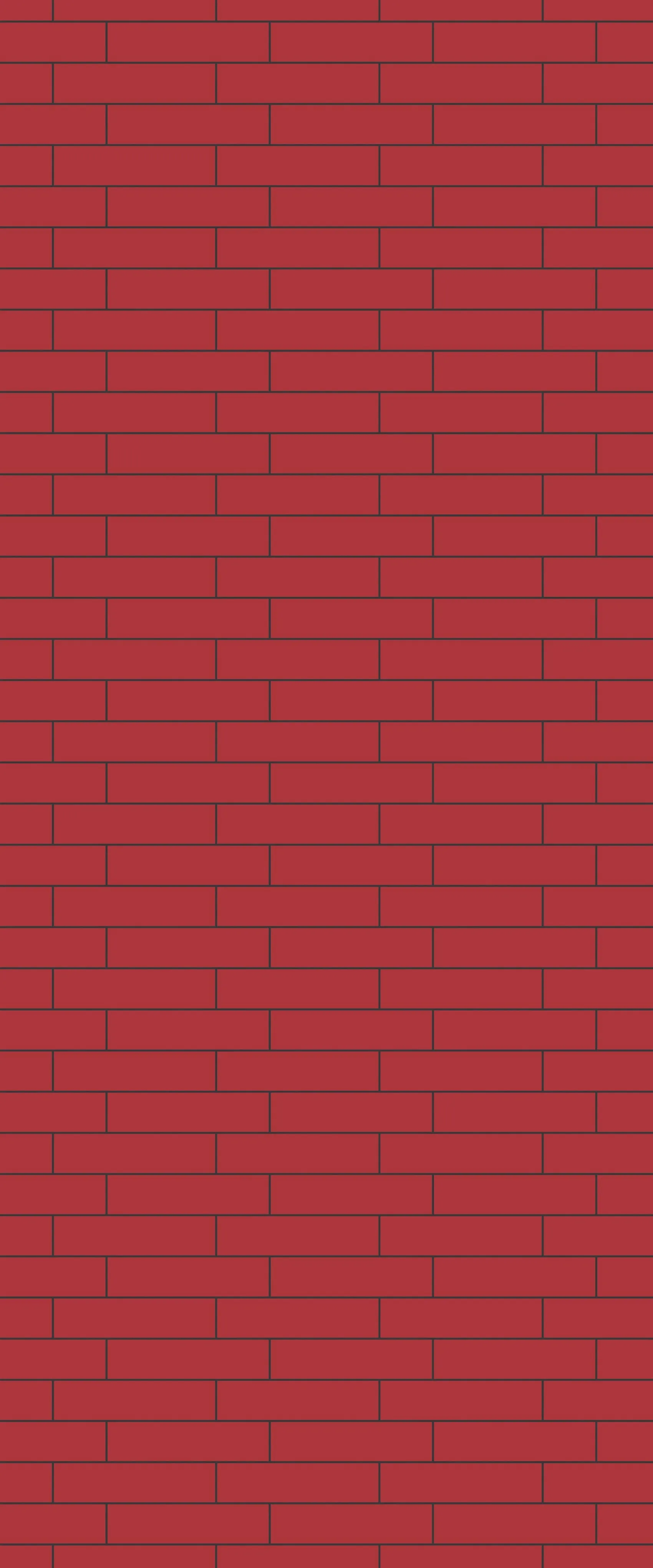 Red Brick Slip Tile Acrylic Shower Wall Panel 2440mm x 1220mm ( 3mm Thick)