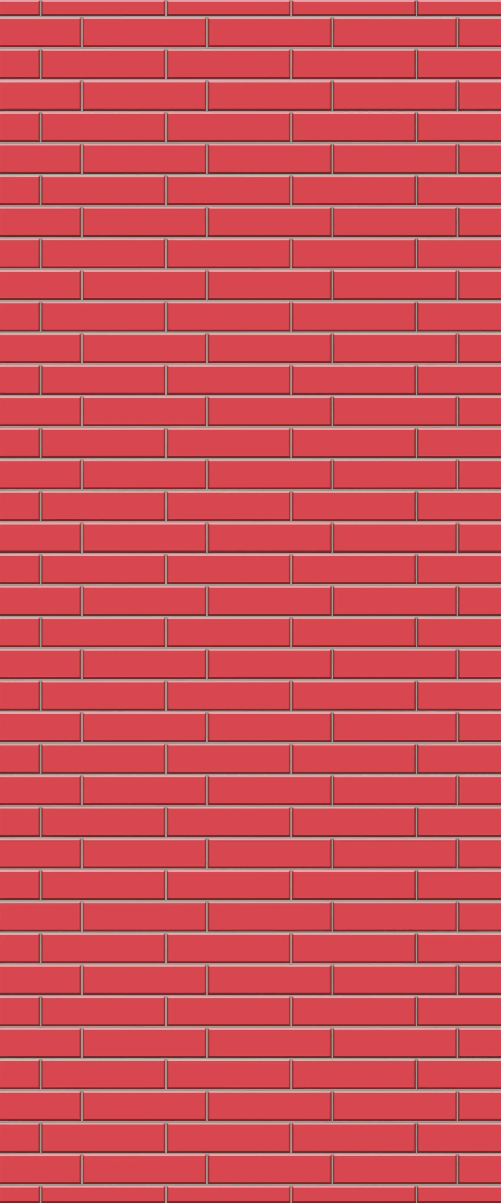 Red Brick Slip Tile Acrylic Shower Wall Panel 2440mm x 1220mm ( 3mm Thick)