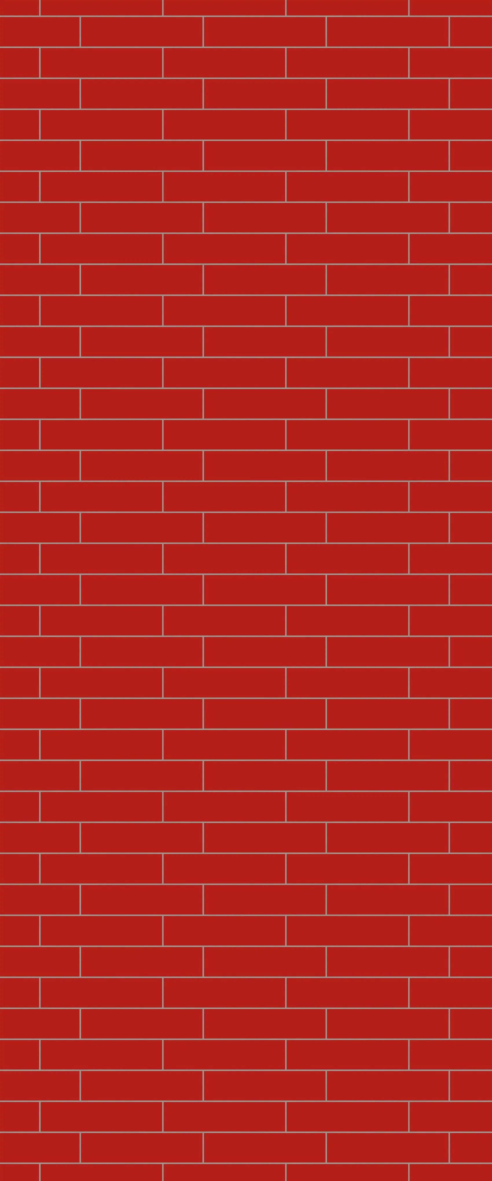 Red Brick Slip Tile Acrylic Shower Wall Panel 2440mm x 1220mm ( 3mm Thick)