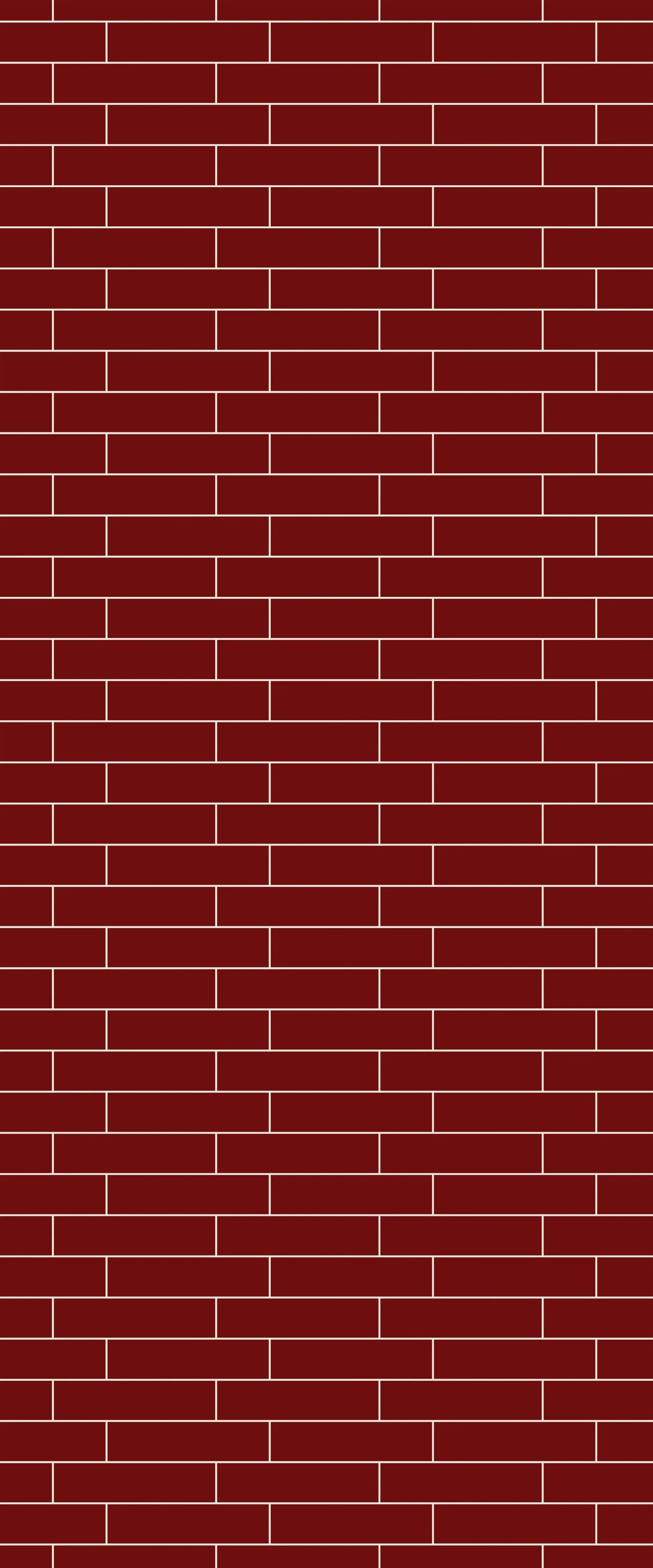 Red Brick Slip Tile Acrylic Shower Wall Panel 2440mm x 1220mm ( 3mm Thick)