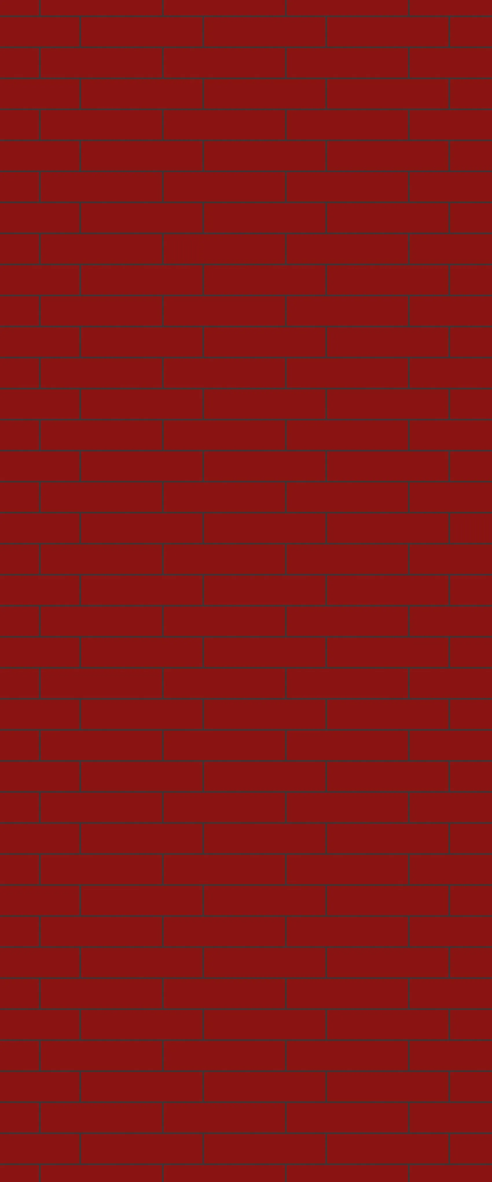 Red Brick Slip Tile Acrylic Shower Wall Panel 2440mm x 1220mm ( 3mm Thick)