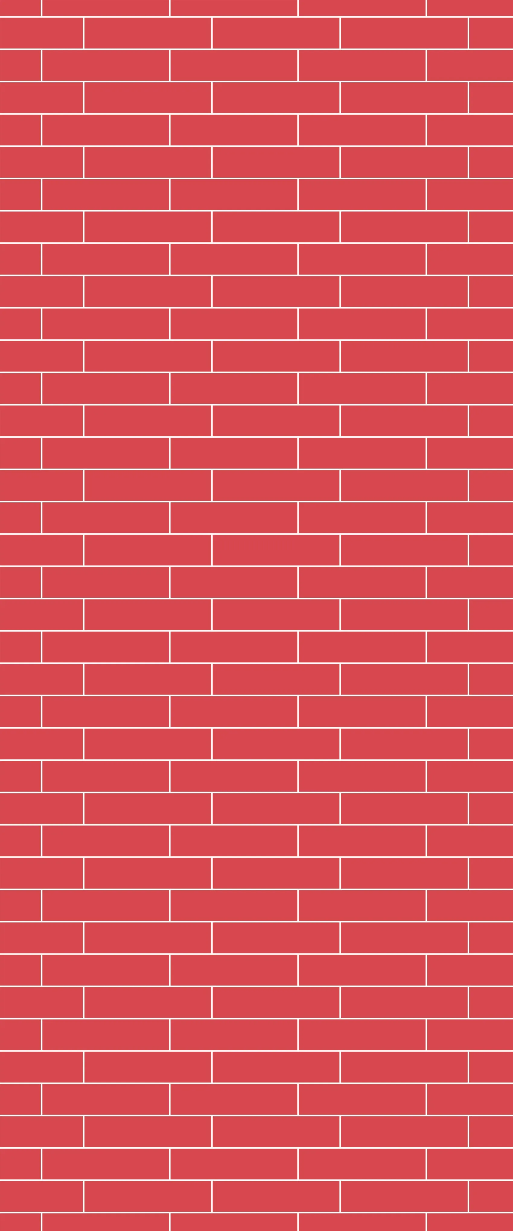 Red Brick Slip Tile Acrylic Shower Wall Panel 2440mm x 1220mm ( 3mm Thick)