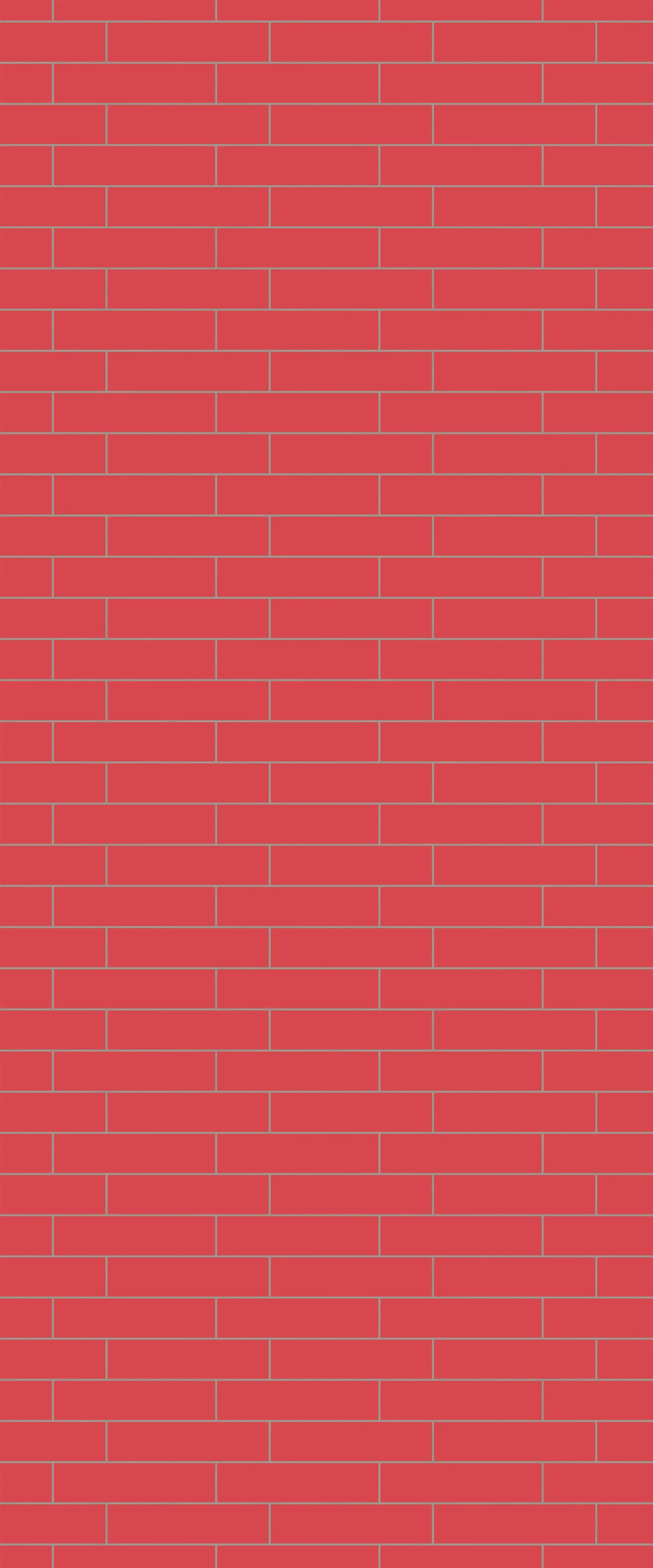Red Brick Slip Tile Acrylic Shower Wall Panel 2440mm x 1220mm ( 3mm Thick)