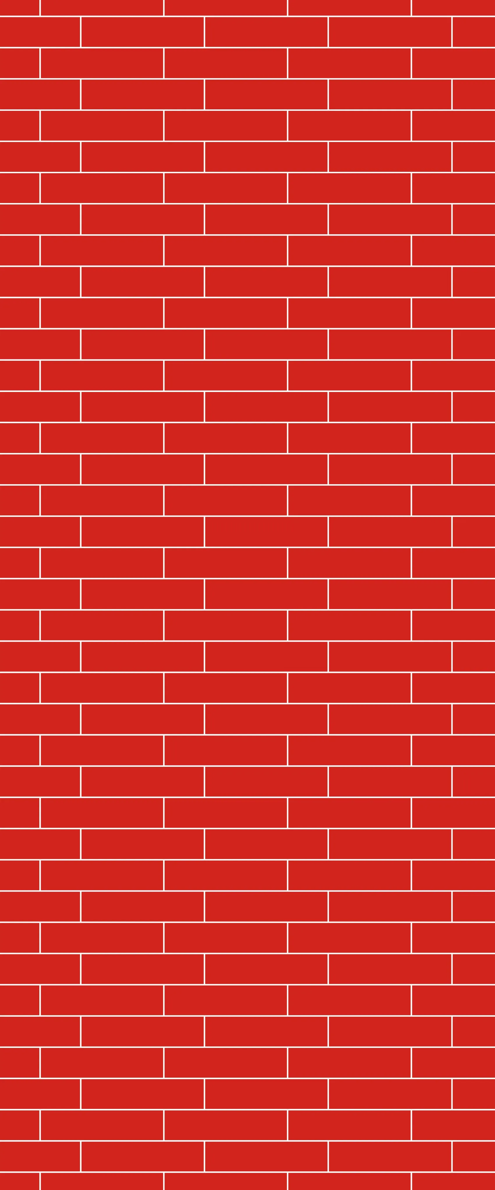 Red Brick Slip Tile Acrylic Shower Wall Panel 2440mm x 1220mm ( 3mm Thick)