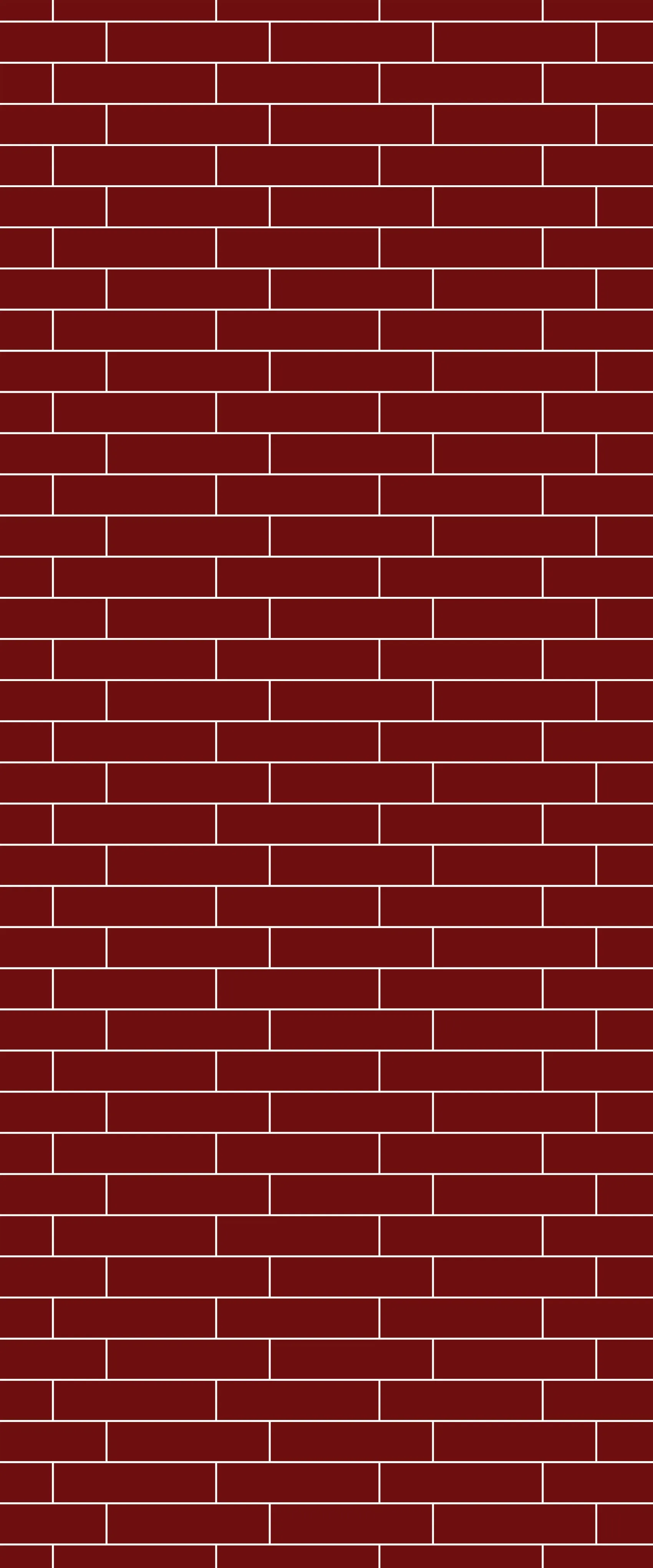 Red Brick Slip Tile Acrylic Shower Wall Panel 2440mm x 1220mm ( 3mm Thick)