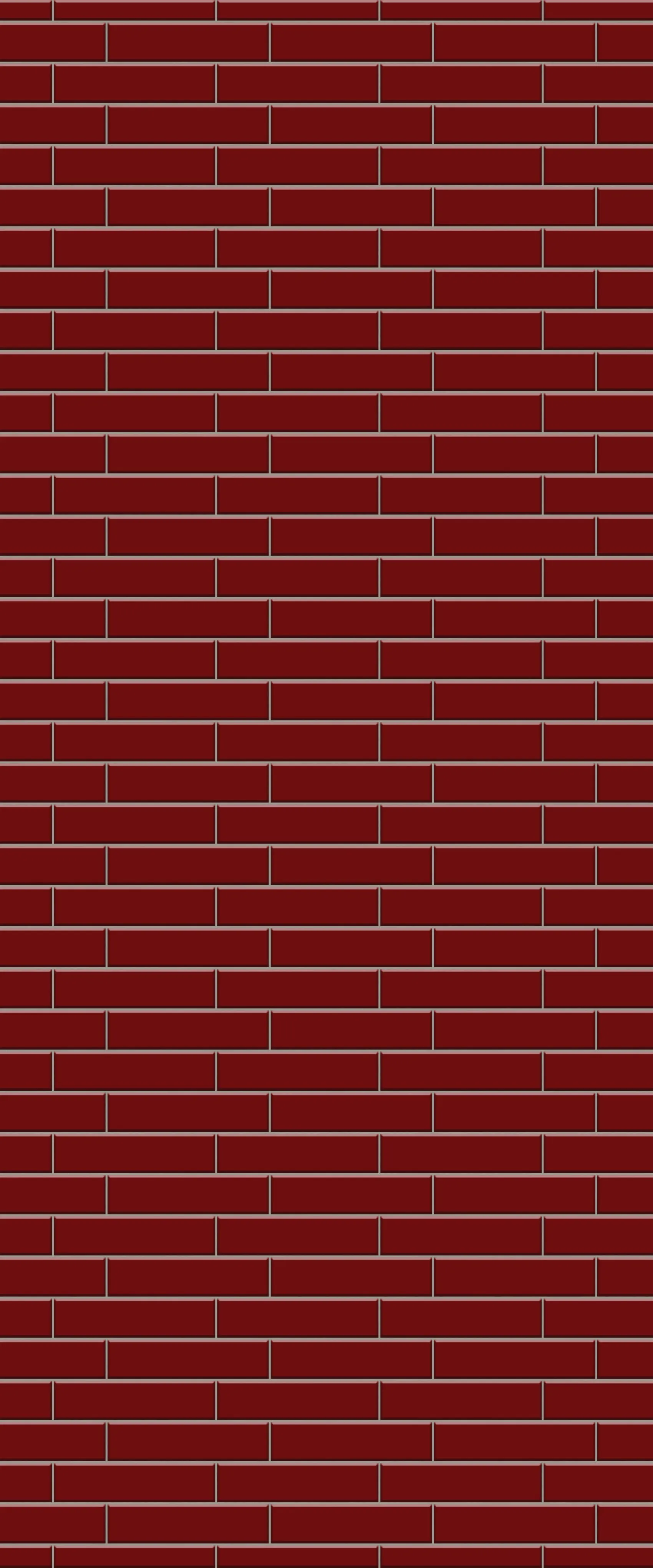 Red Brick Slip Tile Acrylic Shower Wall Panel 2440mm x 1220mm ( 3mm Thick)