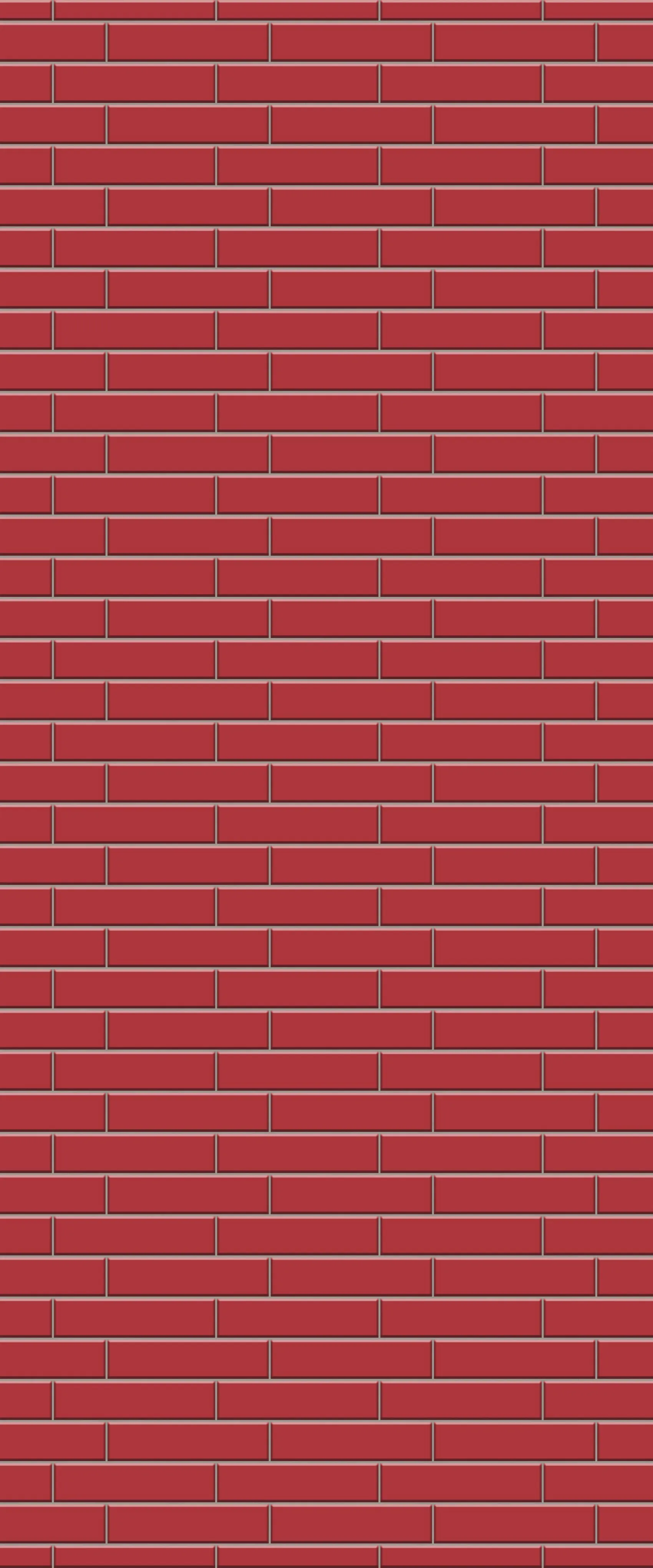 Red Brick Slip Tile Acrylic Shower Wall Panel 2440mm x 1220mm ( 3mm Thick)