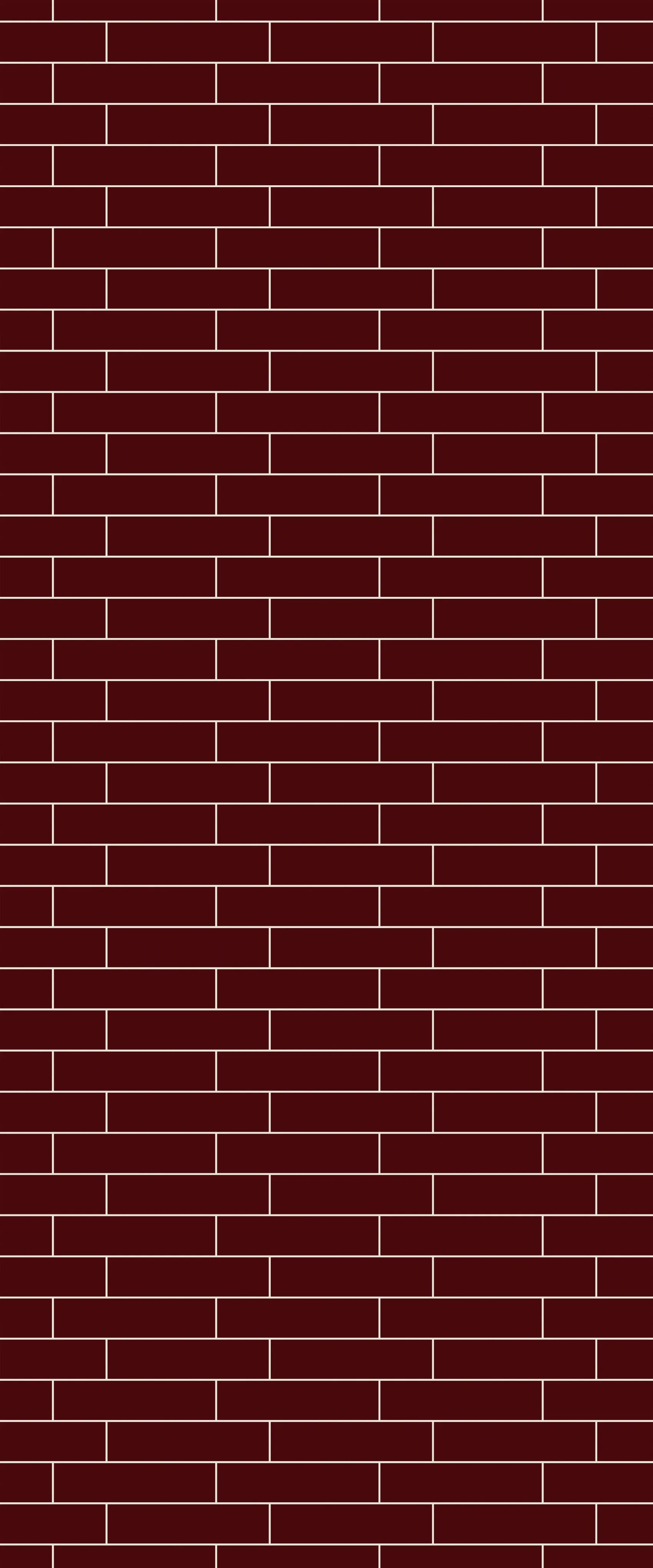 Red Brick Slip Tile Acrylic Shower Wall Panel 2440mm x 1220mm ( 3mm Thick)