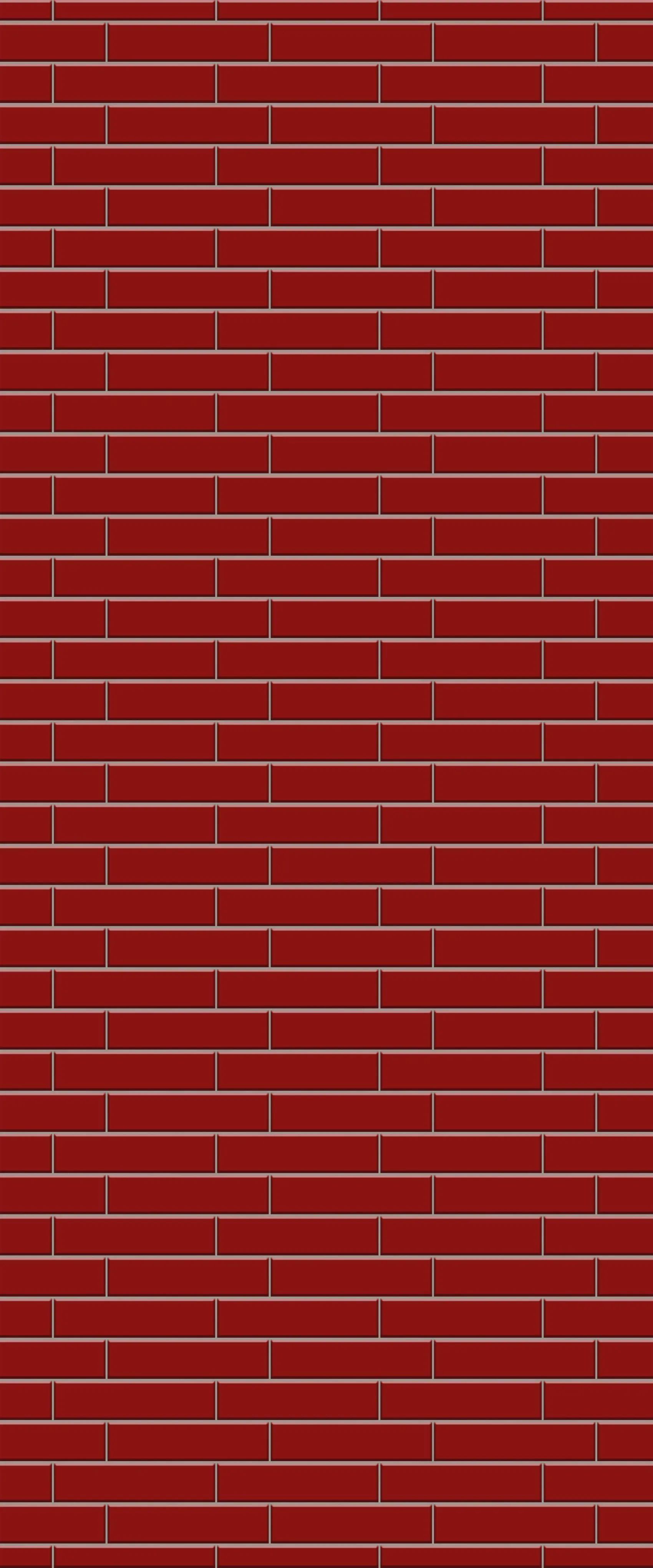 Red Brick Slip Tile Acrylic Shower Wall Panel 2440mm x 1220mm ( 3mm Thick)