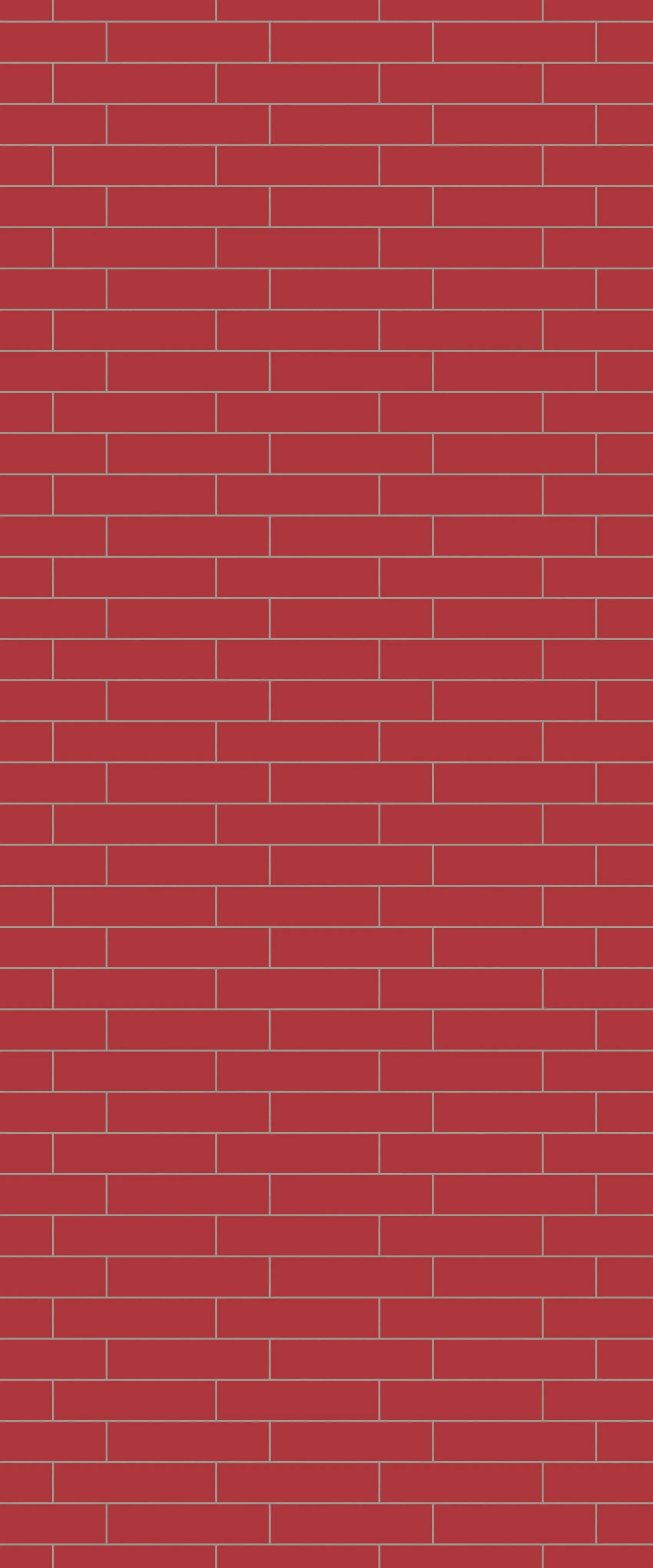 Red Brick Slip Tile Acrylic Shower Wall Panel 2440mm x 1220mm ( 3mm Thick)
