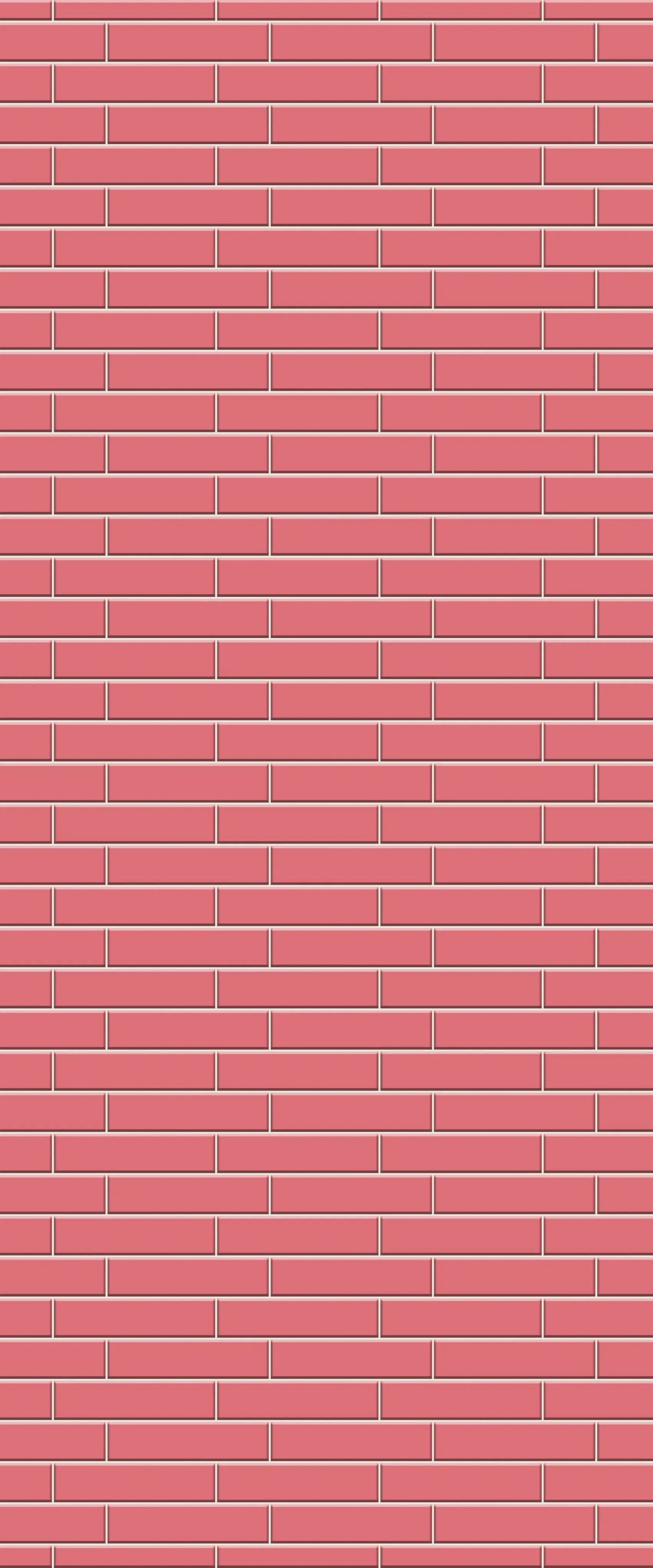 Red Brick Slip Tile Acrylic Shower Wall Panel 2440mm x 1220mm ( 3mm Thick)