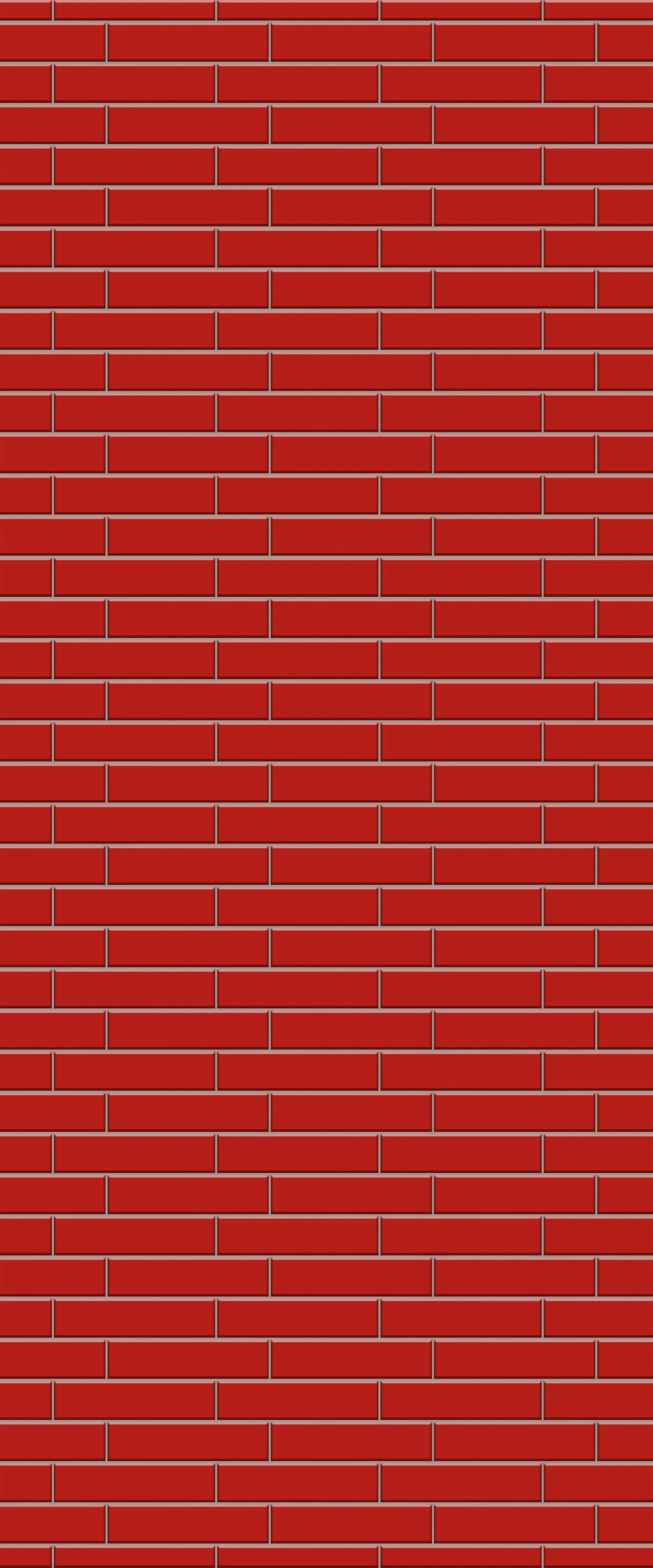 Red Brick Slip Tile Acrylic Shower Wall Panel 2440mm x 1220mm ( 3mm Thick)