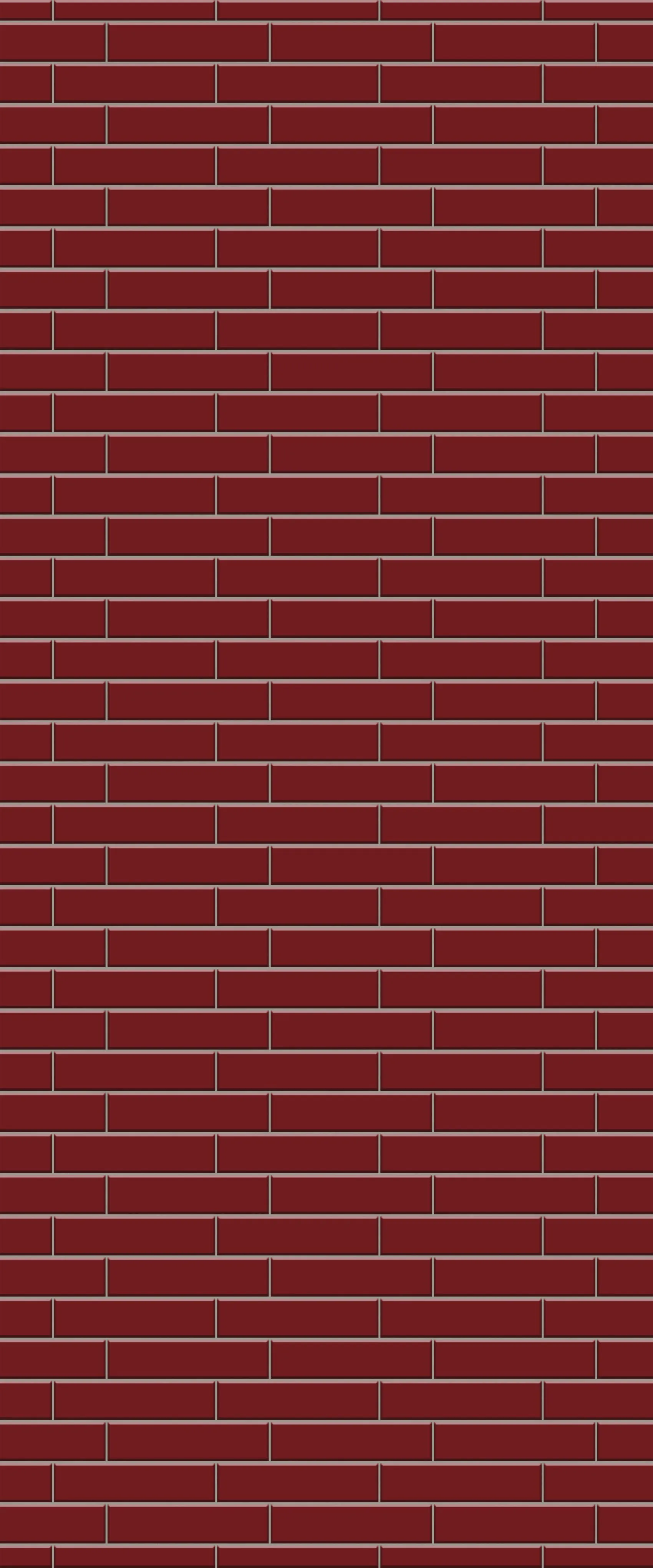 Red Brick Slip Tile Acrylic Shower Wall Panel 2440mm x 1220mm ( 3mm Thick)