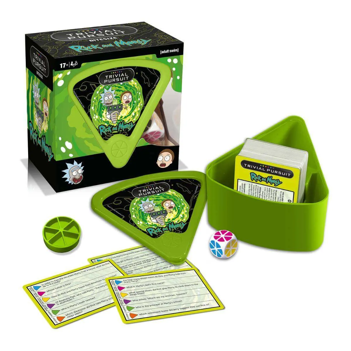 Rick & Morty Trivial Pursuit Game Knowledge Card Game