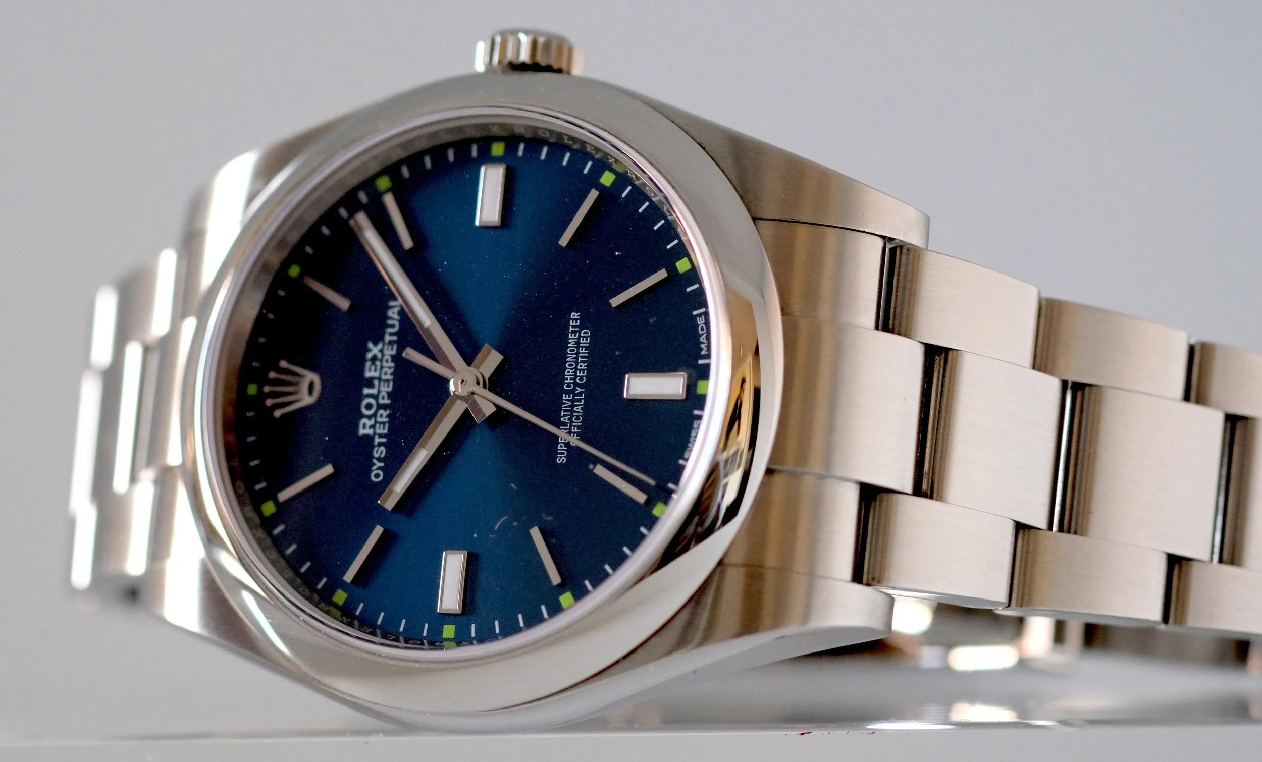 Rolex Oyster Perpetual 39 Blue