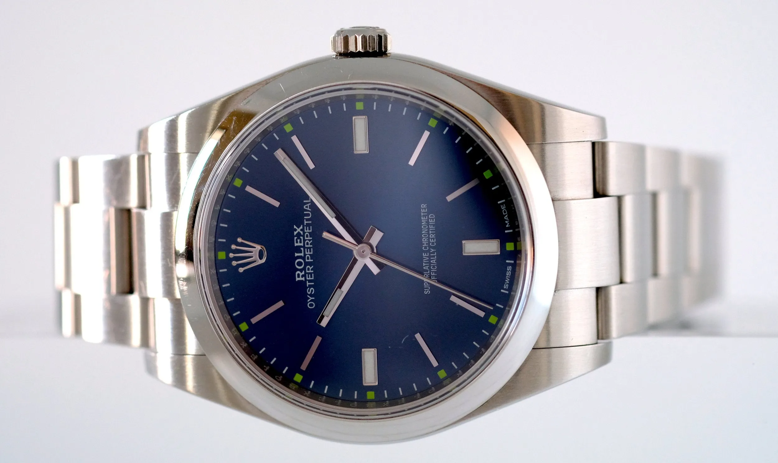 Rolex Oyster Perpetual 39 Blue