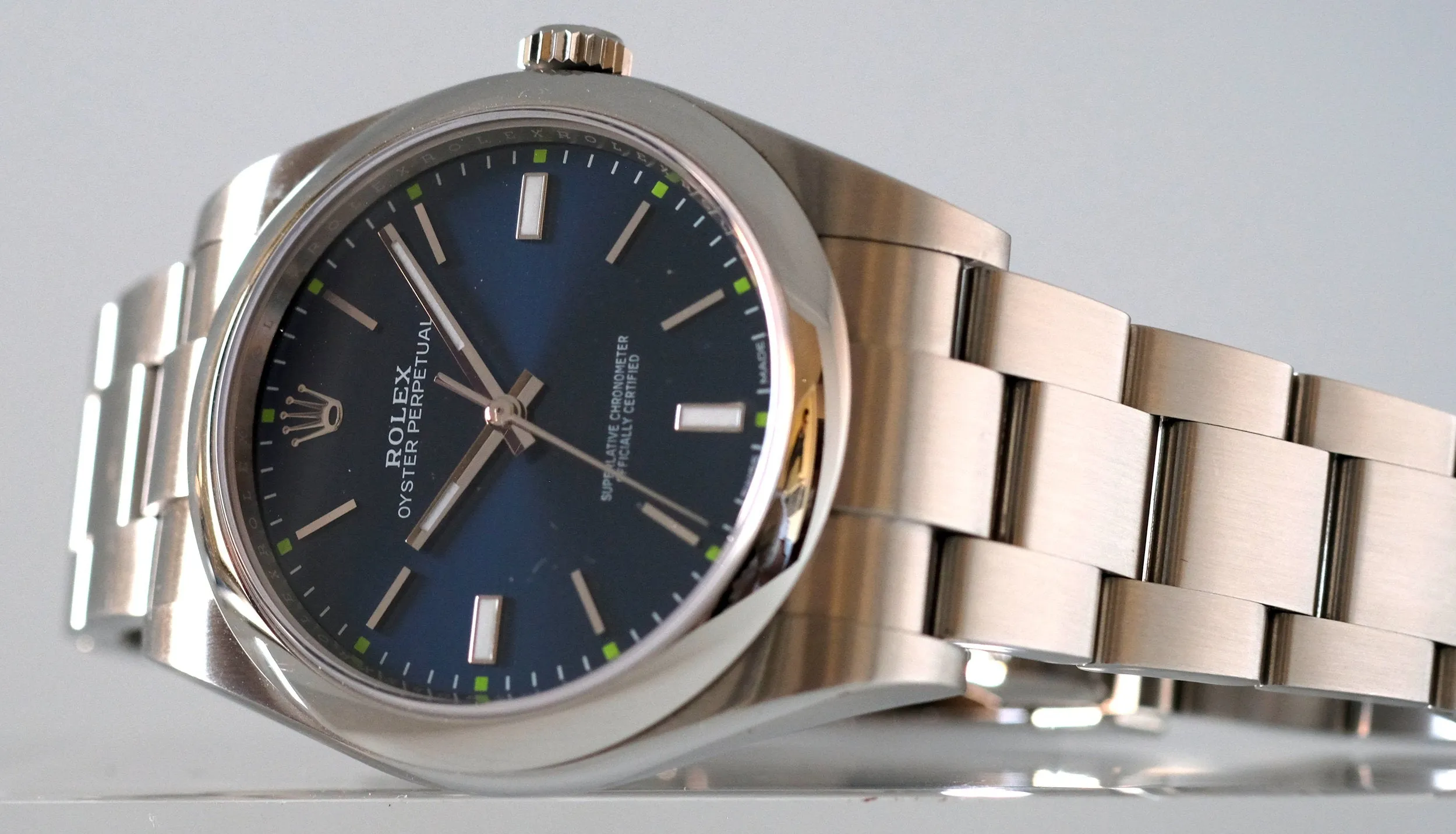 Rolex Oyster Perpetual 39 Blue