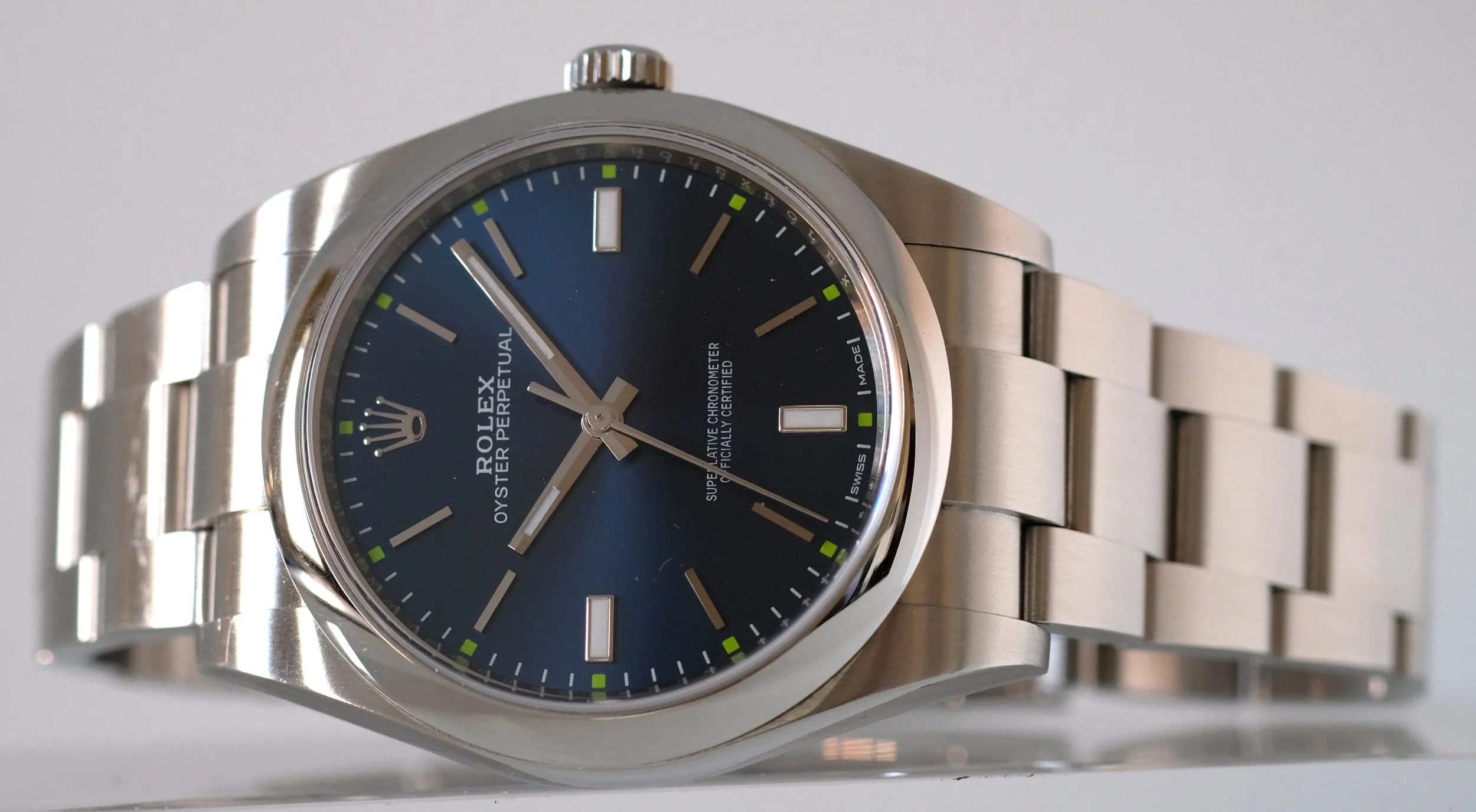 Rolex Oyster Perpetual 39 Blue