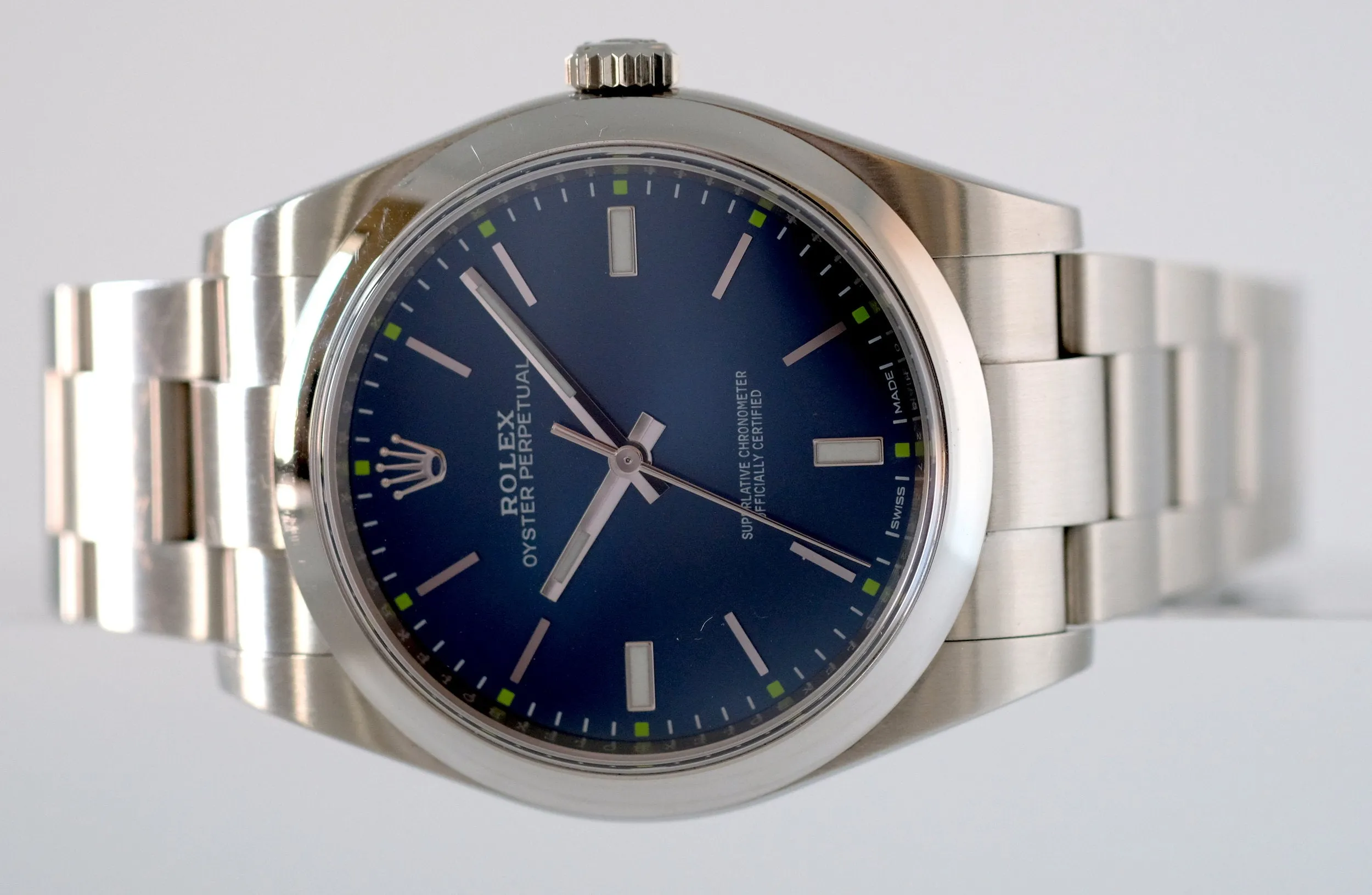 Rolex Oyster Perpetual 39 Blue