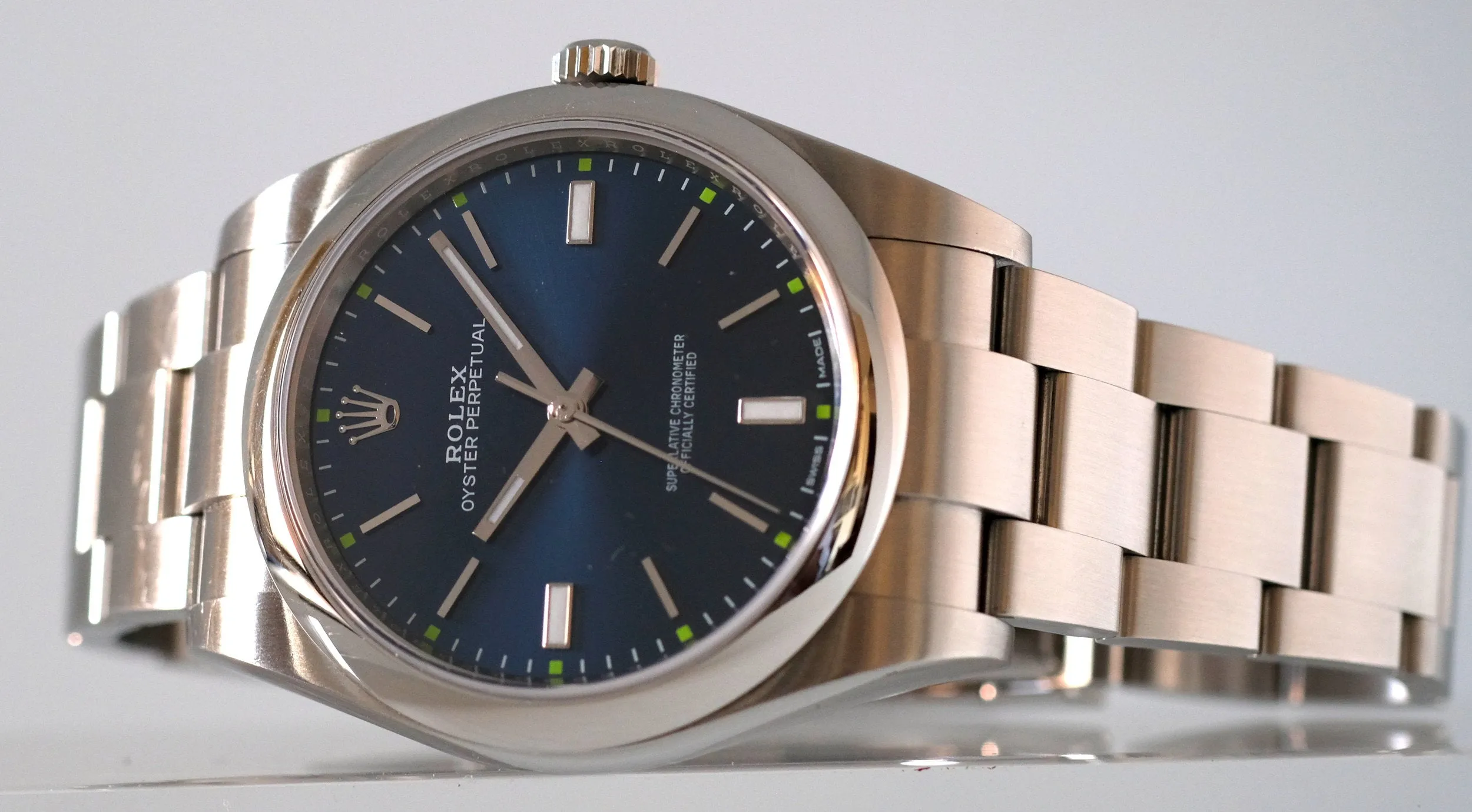 Rolex Oyster Perpetual 39 Blue