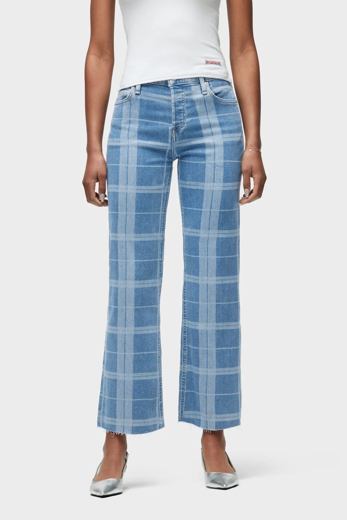Rosie High-Rise Wide Leg Ankle Jean