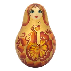 Russian Doll Roly Poly Gold
