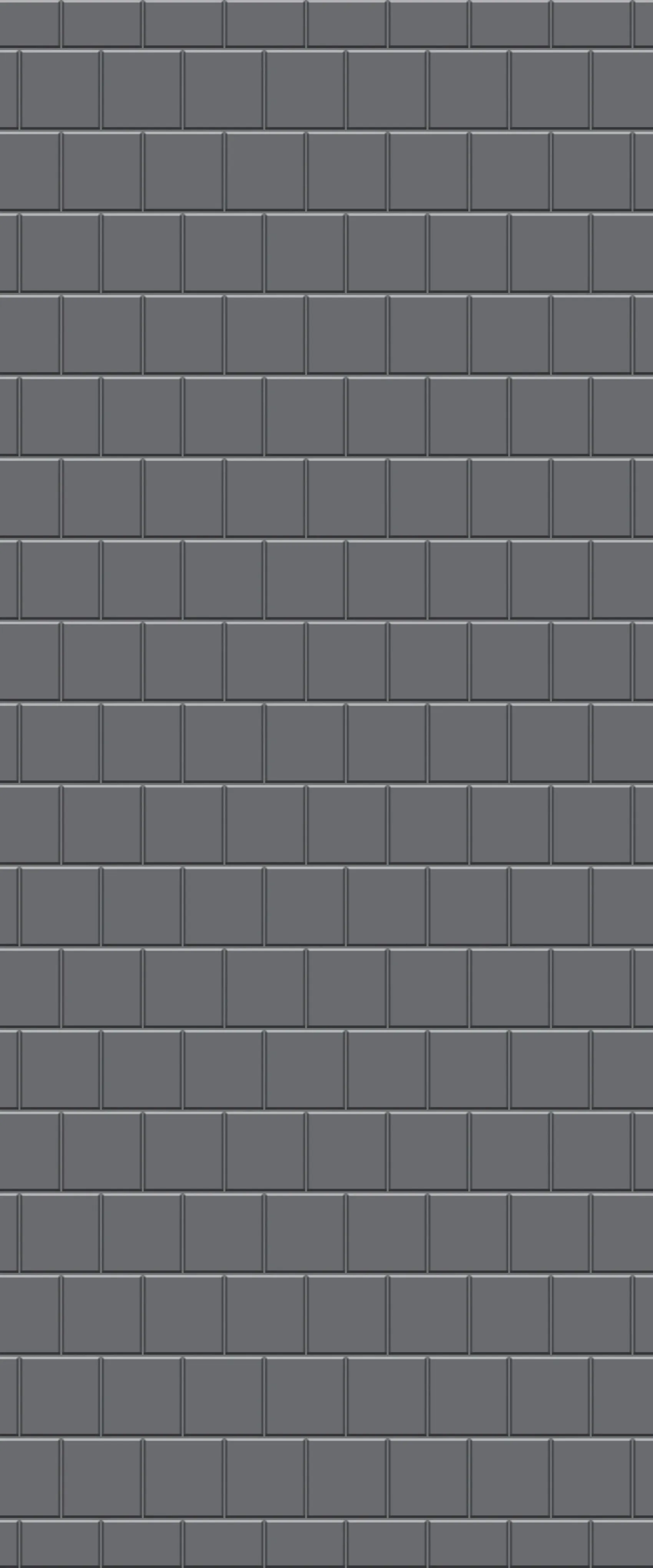 Sample of Grey Large Squares Acrylic Shower Wall Panel 2440mm x 1220mm (3mm Thick)