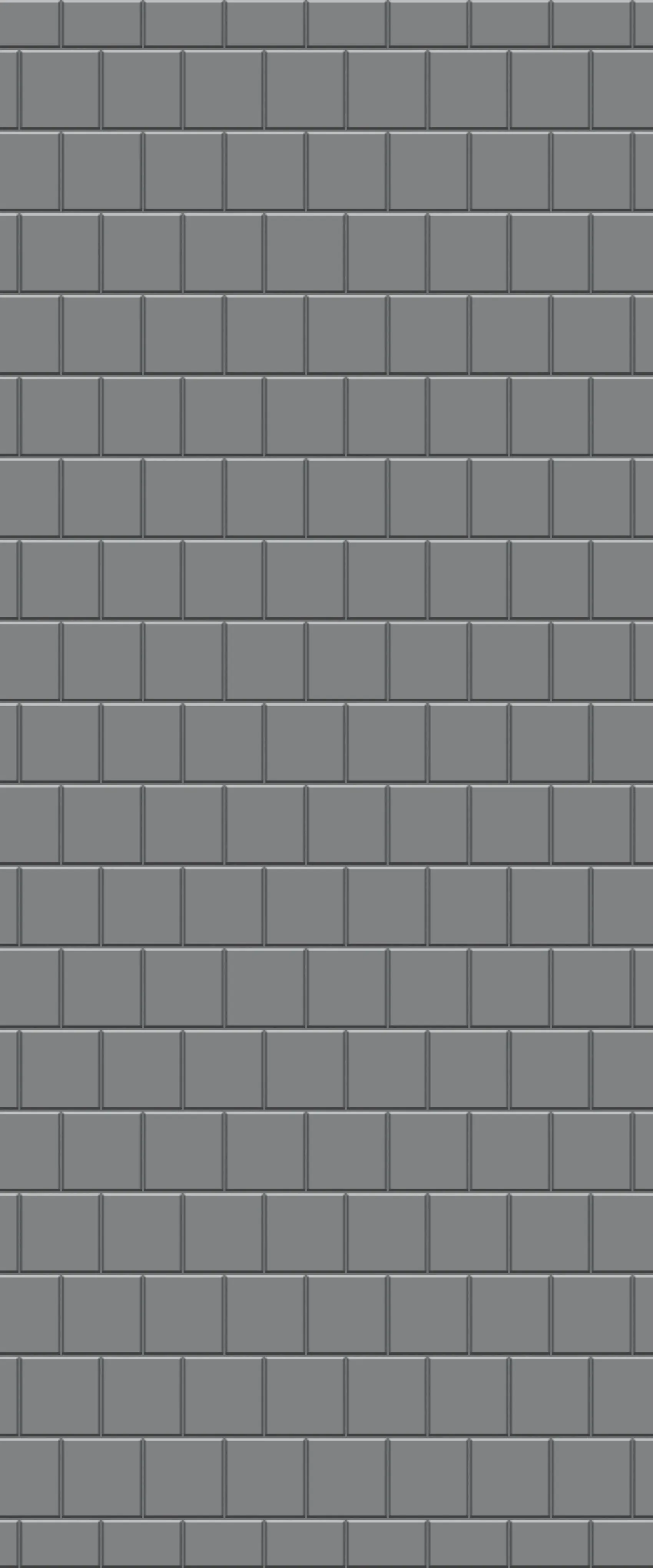 Sample of Grey Large Squares Acrylic Shower Wall Panel 2440mm x 1220mm (3mm Thick)