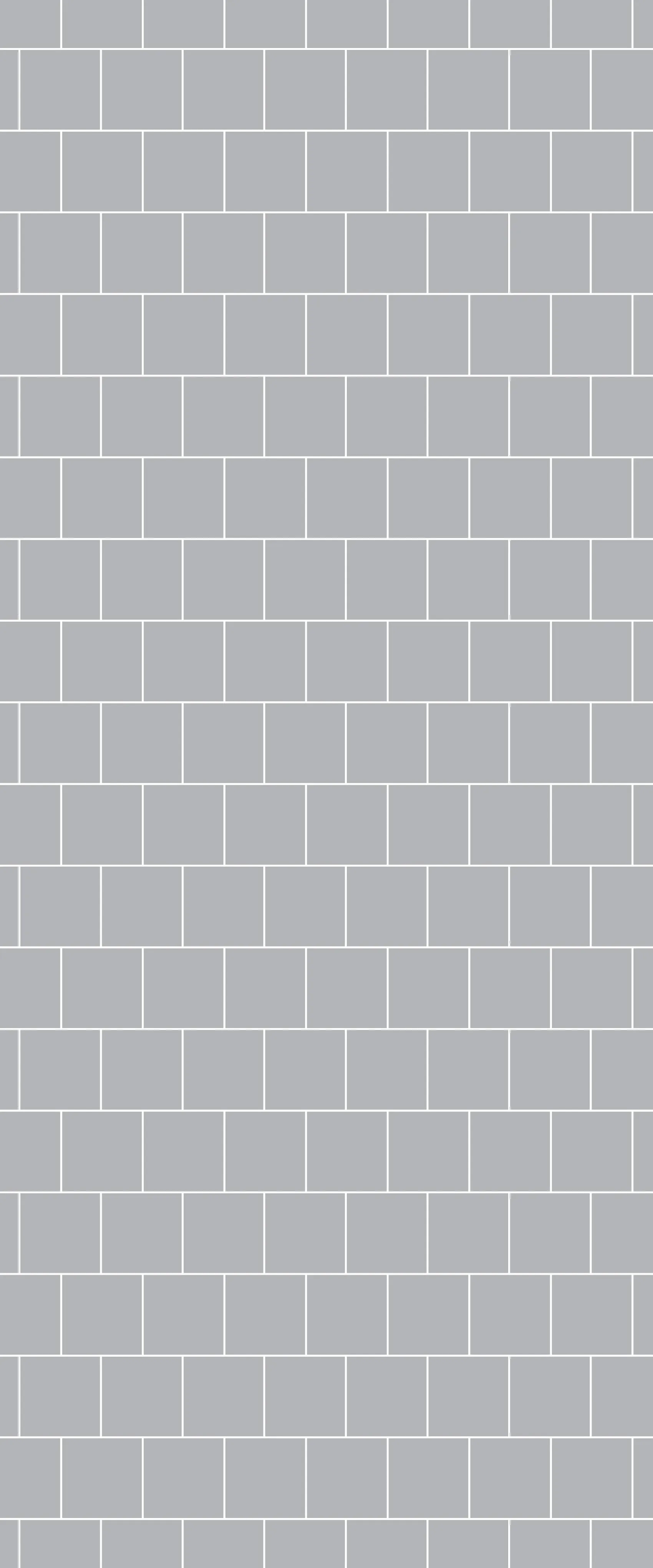 Sample of Grey Large Squares Acrylic Shower Wall Panel 2440mm x 1220mm (3mm Thick)