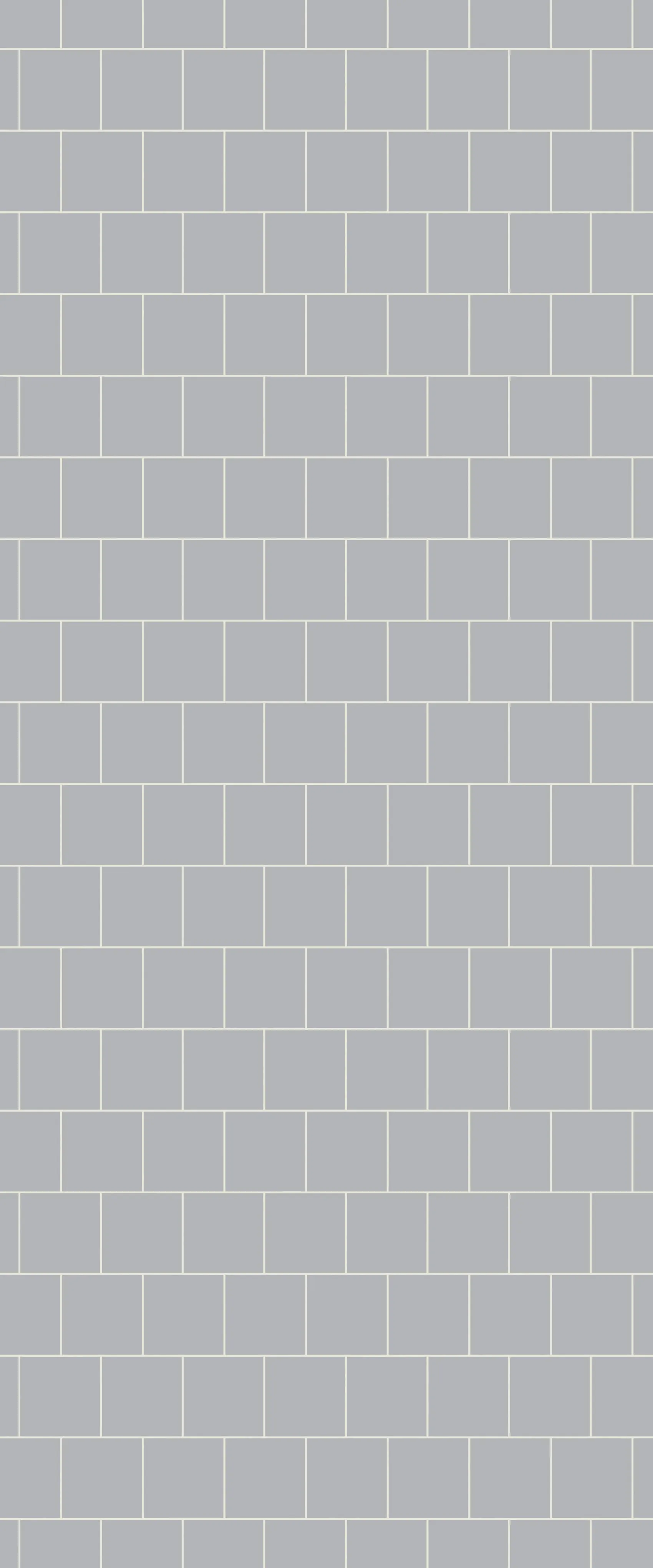 Sample of Grey Large Squares Acrylic Shower Wall Panel 2440mm x 1220mm (3mm Thick)