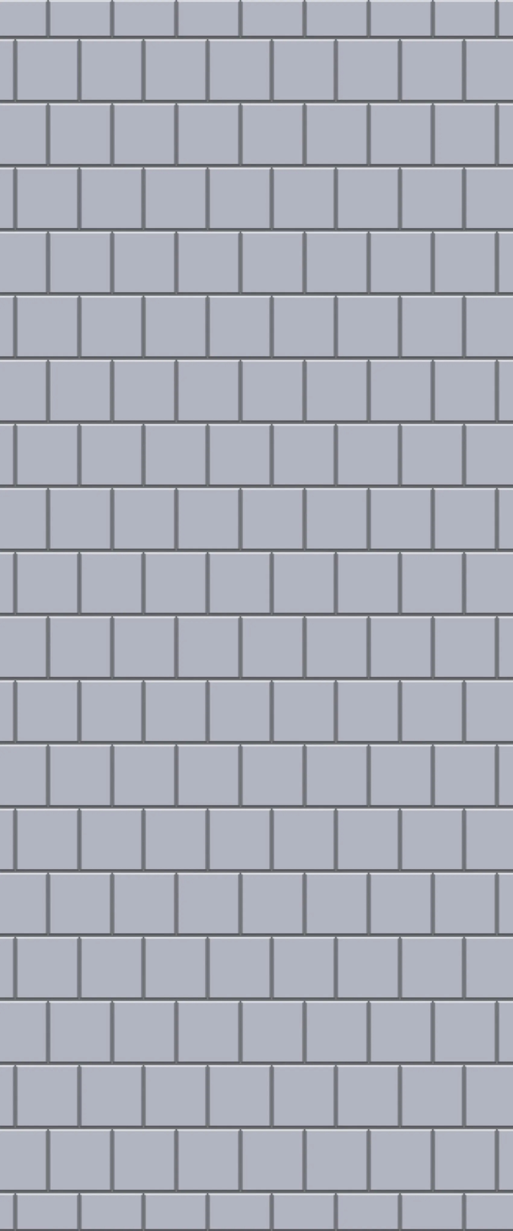 Sample of Grey Large Squares Acrylic Shower Wall Panel 2440mm x 1220mm (3mm Thick)