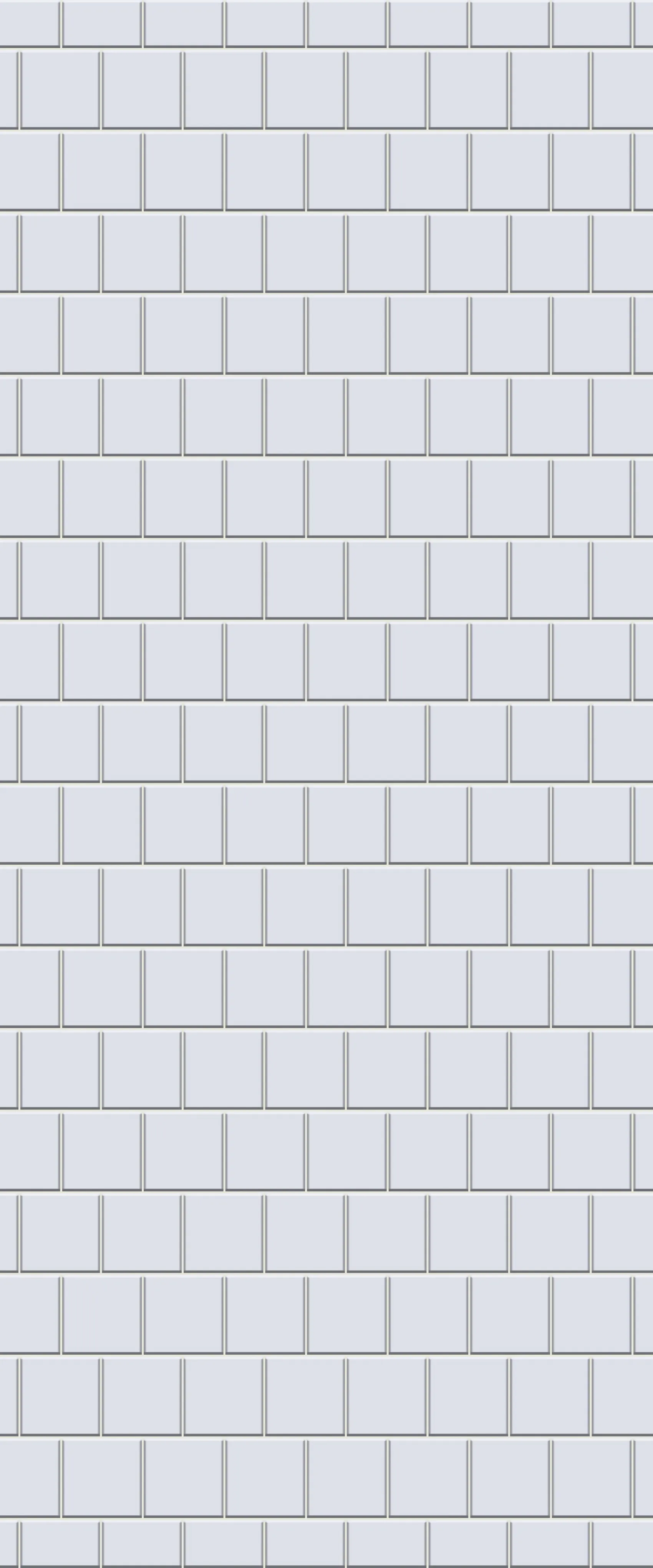 Sample of Grey Large Squares Acrylic Shower Wall Panel 2440mm x 1220mm (3mm Thick)
