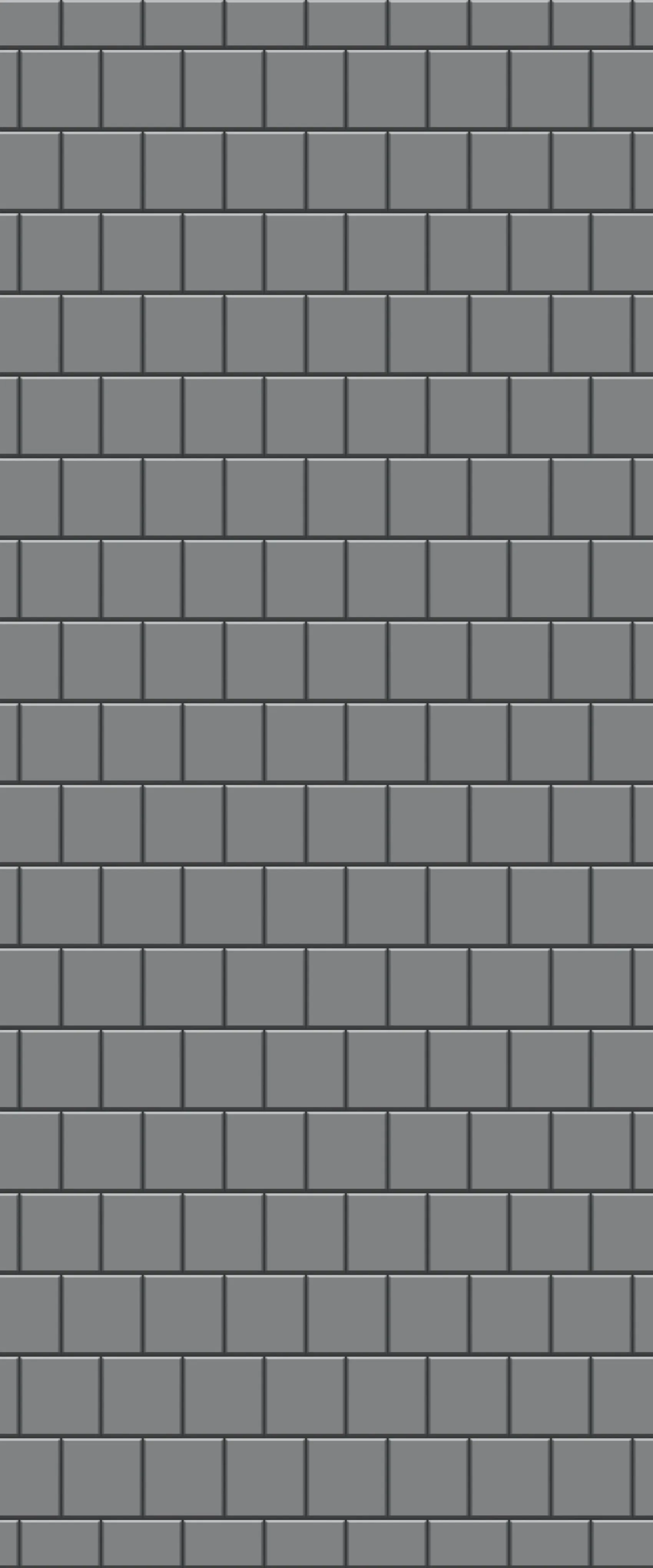 Sample of Grey Large Squares Acrylic Shower Wall Panel 2440mm x 1220mm (3mm Thick)