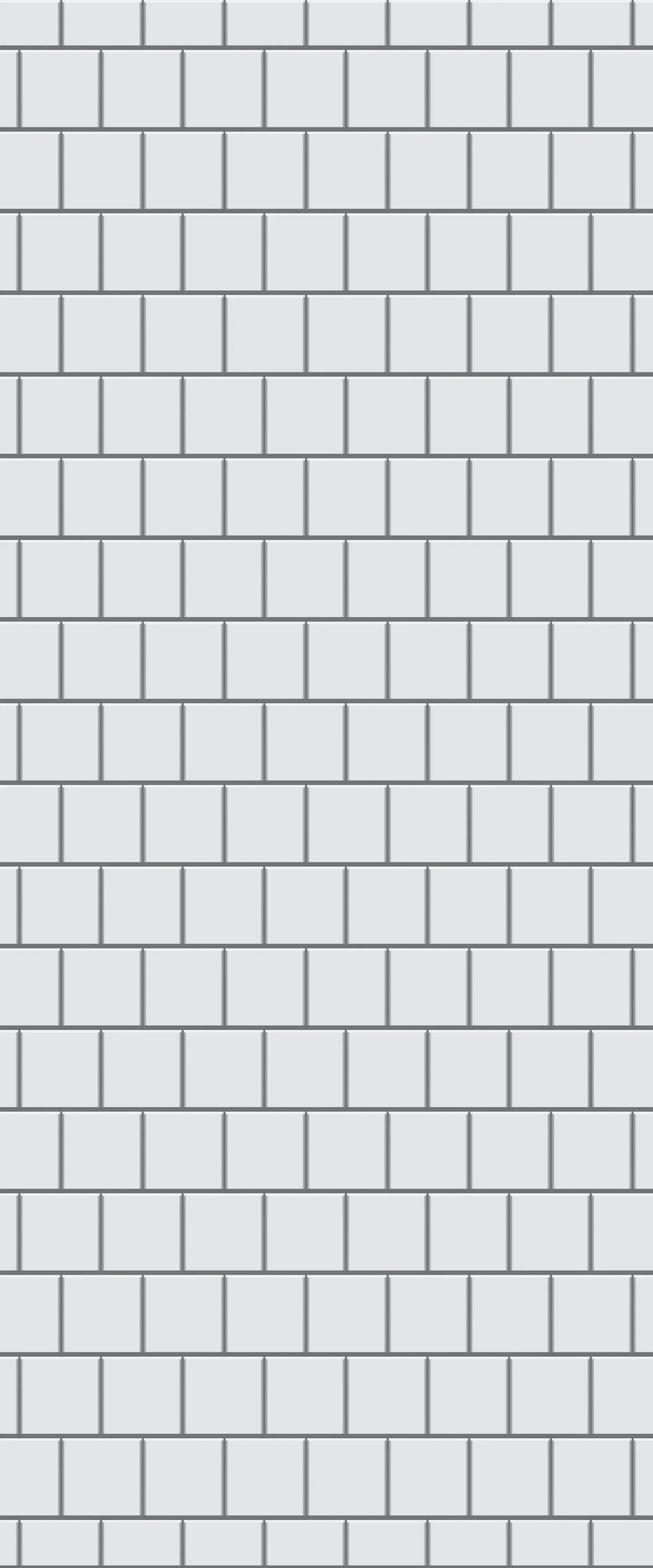 Sample of Grey Large Squares Acrylic Shower Wall Panel 2440mm x 1220mm (3mm Thick)