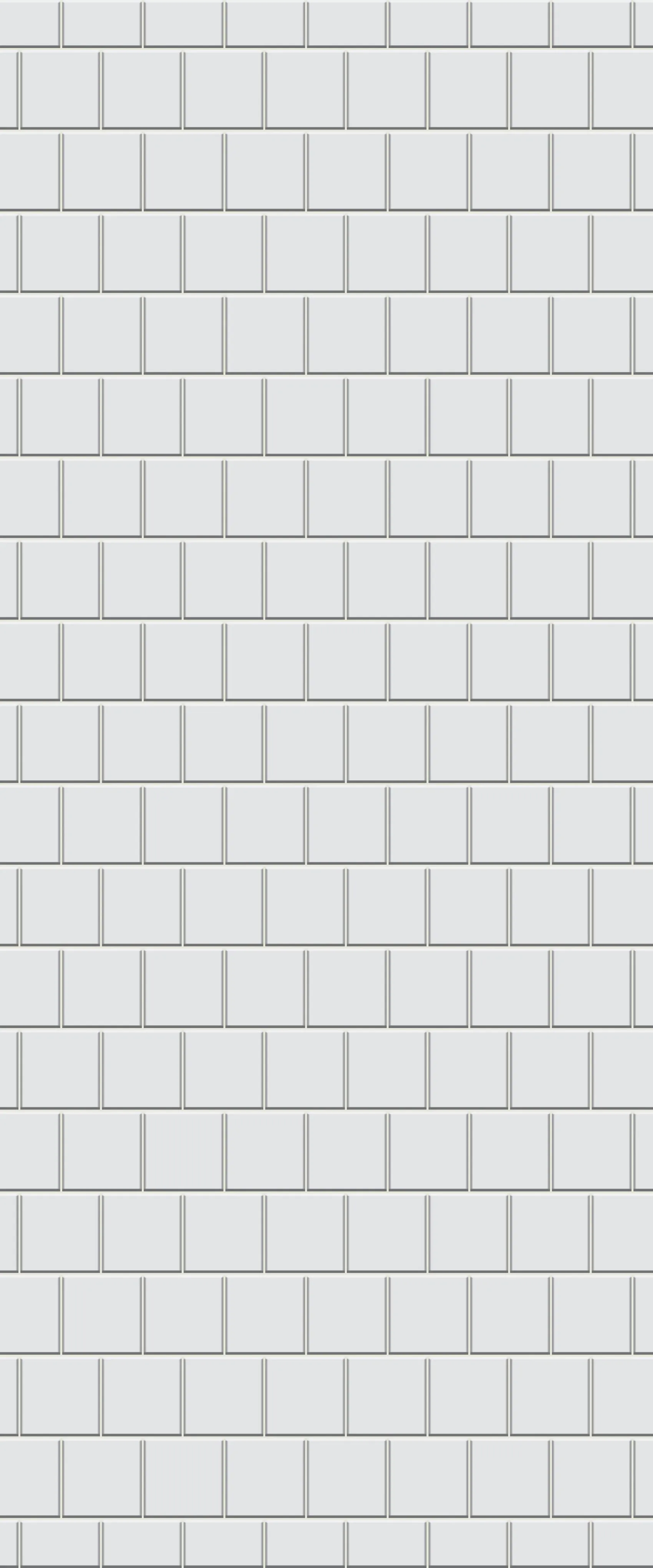 Sample of Grey Large Squares Acrylic Shower Wall Panel 2440mm x 1220mm (3mm Thick)