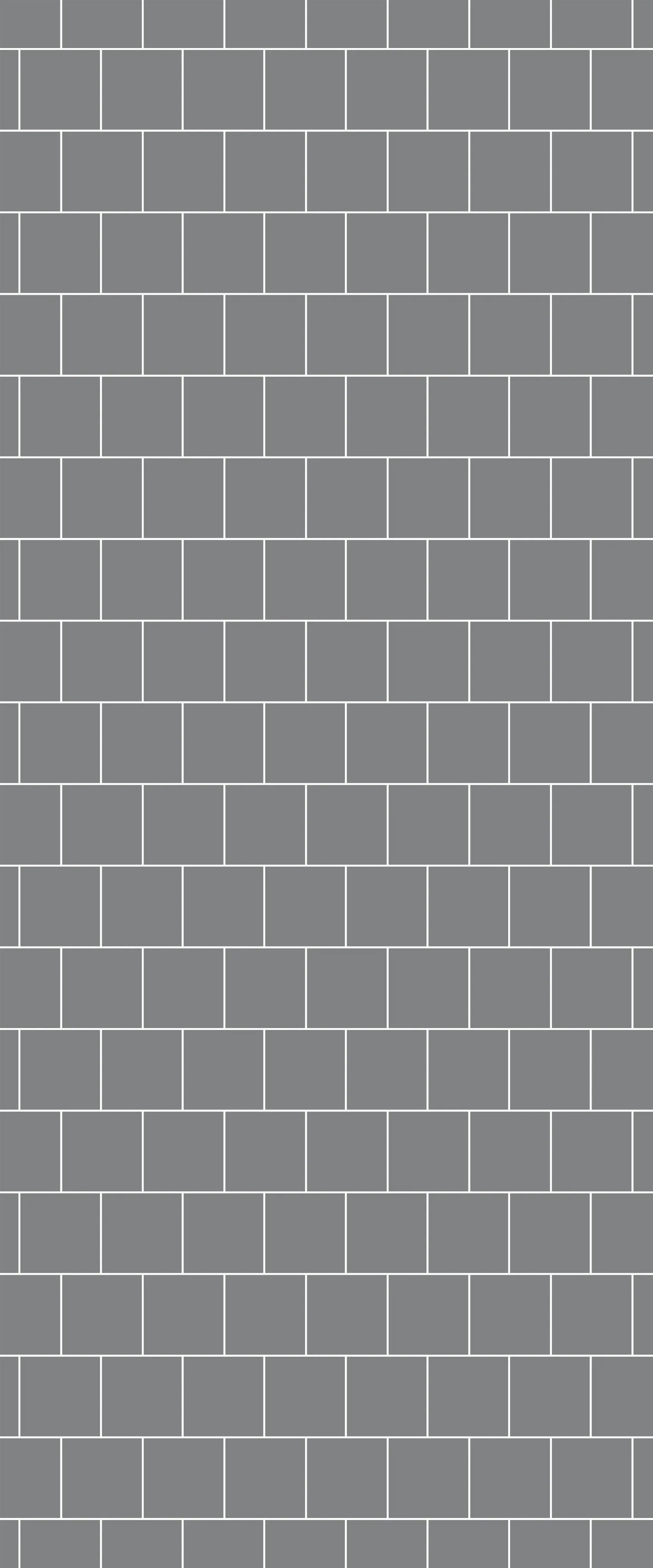 Sample of Grey Large Squares Acrylic Shower Wall Panel 2440mm x 1220mm (3mm Thick)