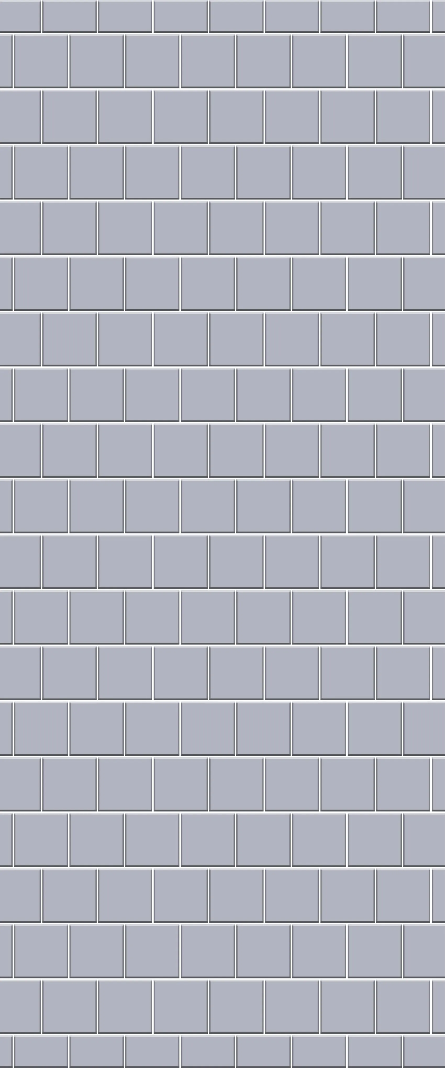 Sample of Grey Large Squares Acrylic Shower Wall Panel 2440mm x 1220mm (3mm Thick)